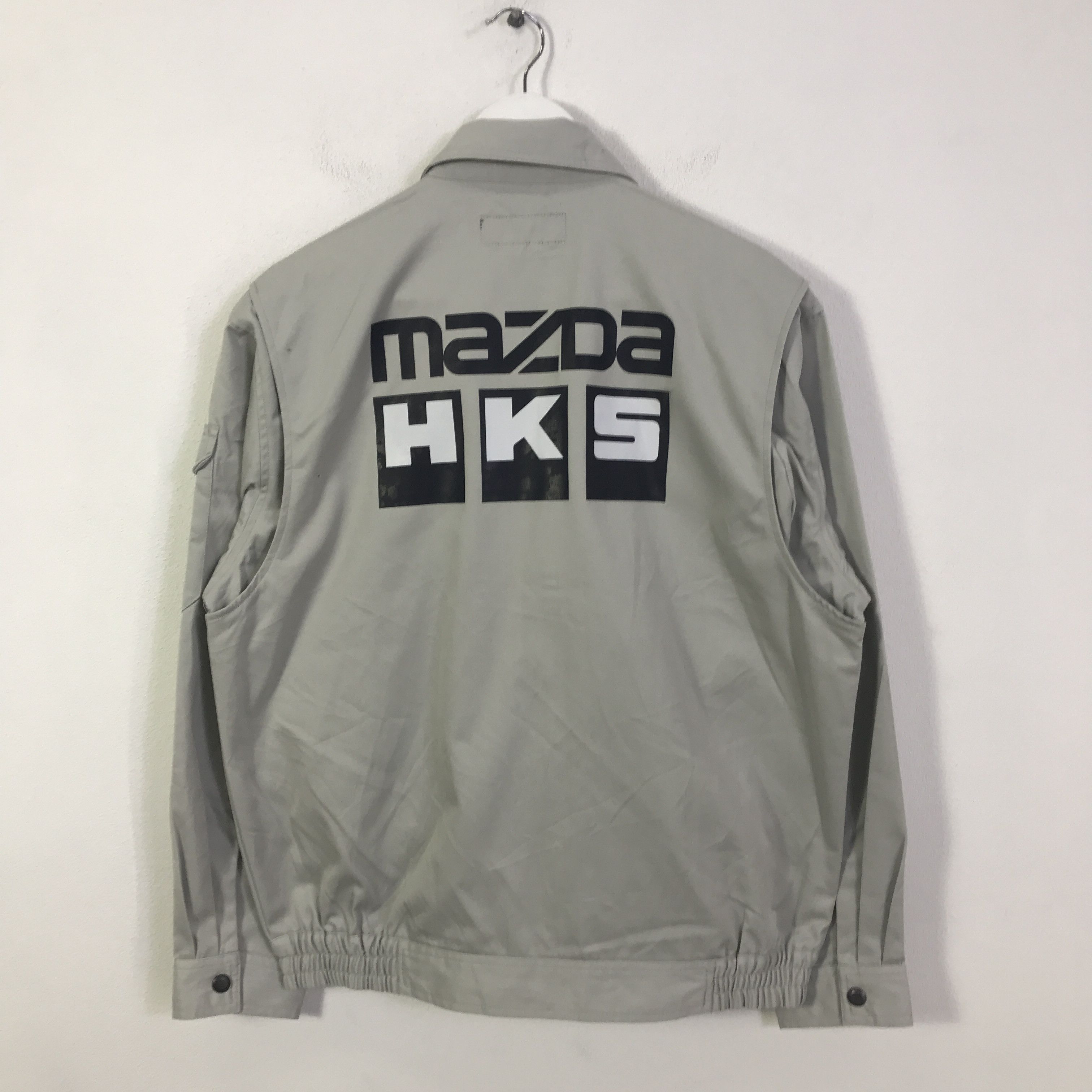 Japanese Brand Vtg Mazda x HKS Uniform Japan jacket K78B12 Size US L / EU 52-54 / 3 - 1 Thumbnail