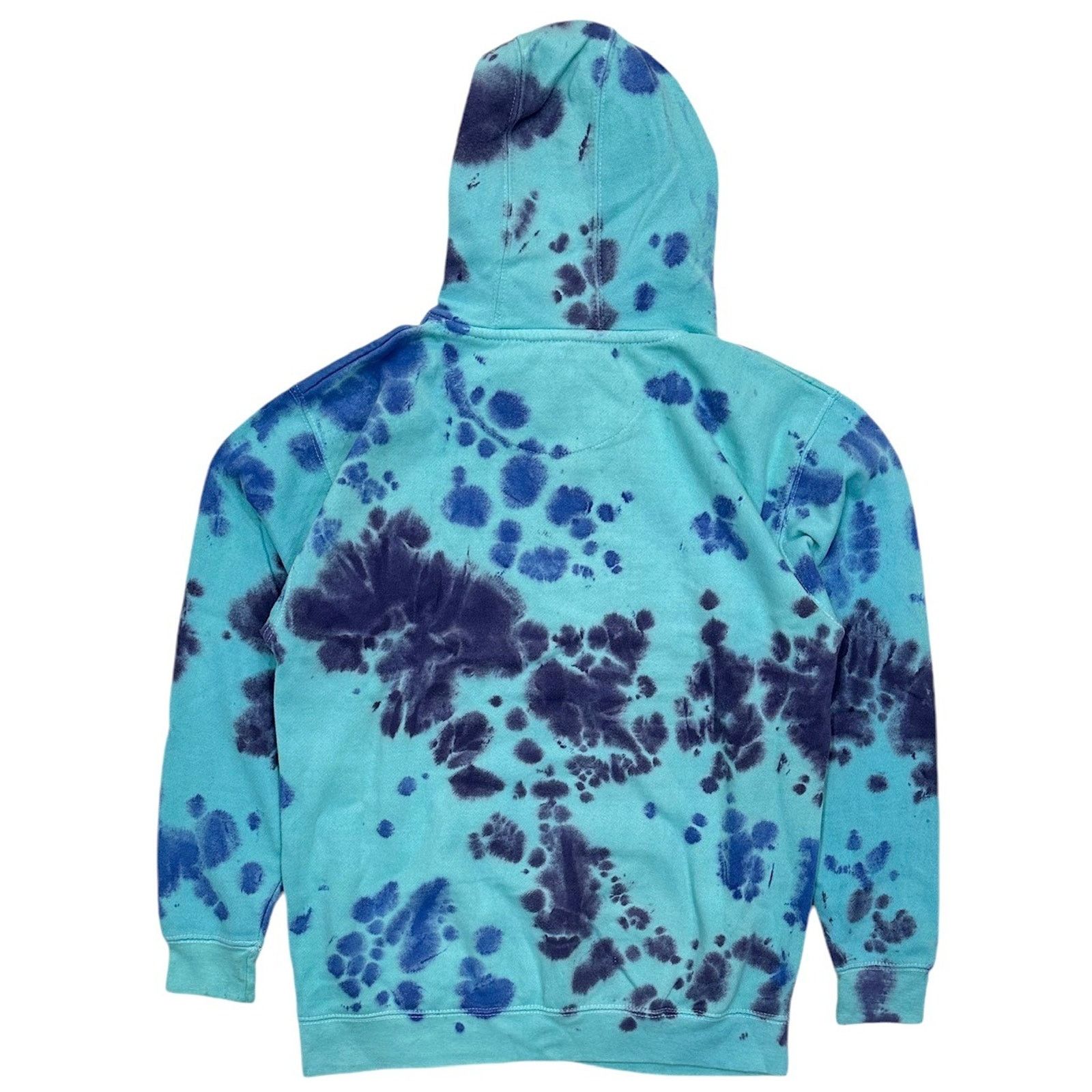 AC/DC AC/DC Mens Hoodie Tie Dye Distressed 1982 UK Tour Sweatshirt Size US M / EU 48-50 / 2 - 2 Thumbnail
