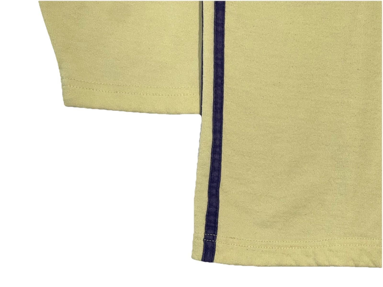 Adidas 1990s Adidas Yellow/Purple Stripes Embroidered Boxy Crewneck Size US L / EU 52-54 / 3 - 5 Thumbnail