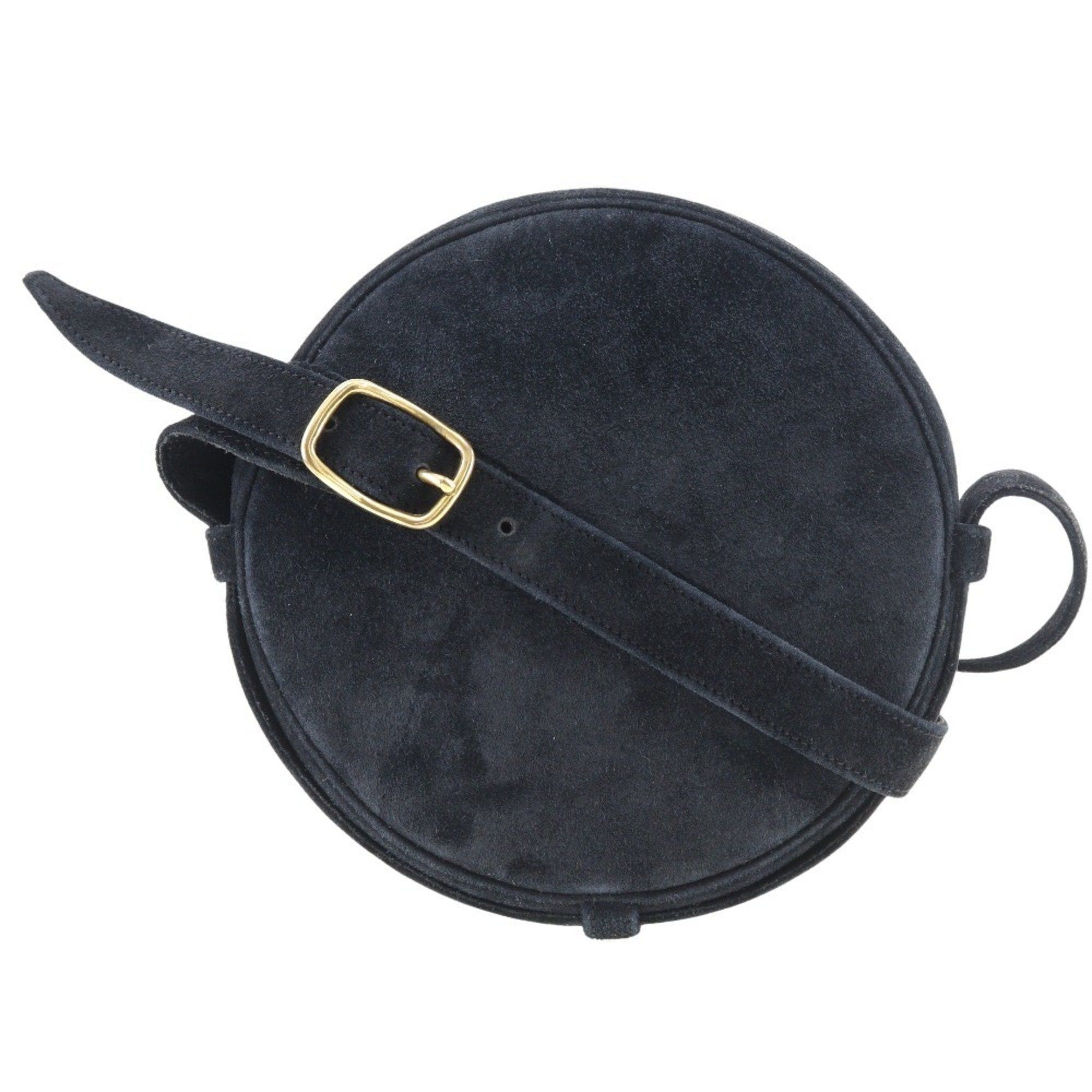 image of Hermes Circle Shoulder Bag 2Way X Dobris Women's I131824034 in Black