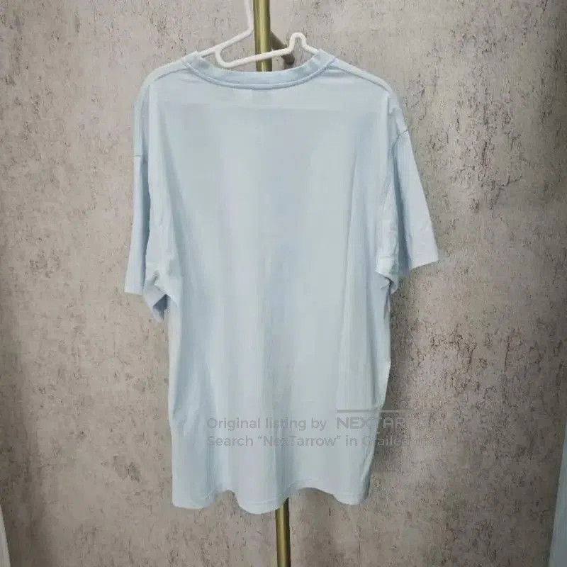 Burberry Burberry Summer Light Blue Cotton T-Shirt. Size M / US 6-8 / IT 42-44 - 6 Thumbnail