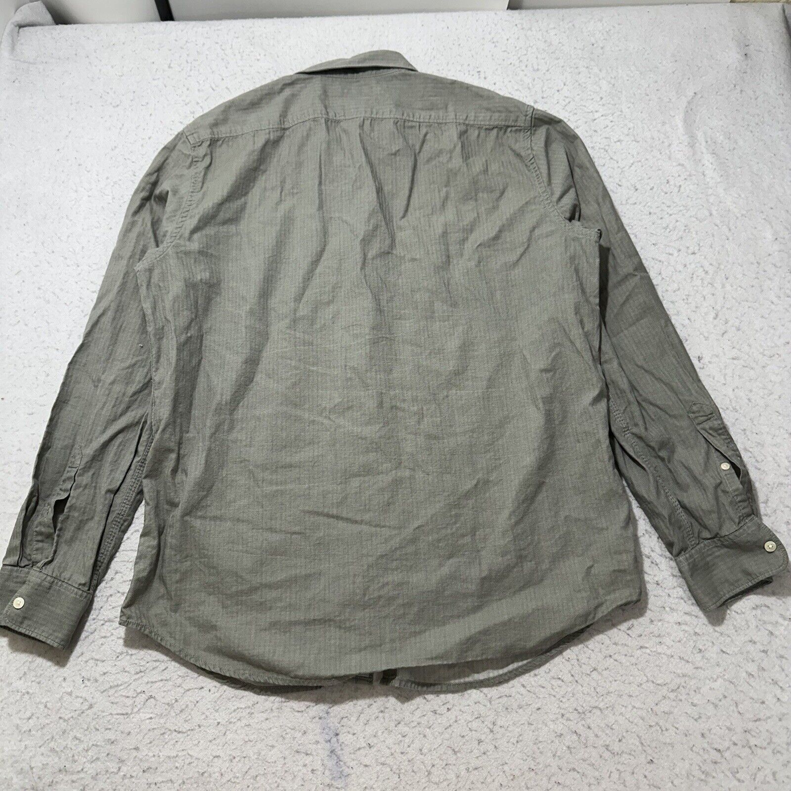Gap GAP Large Green Classic Fit Button Down Shirt 100% Cotton Size US L / EU 52-54 / 3 - 11 Thumbnail