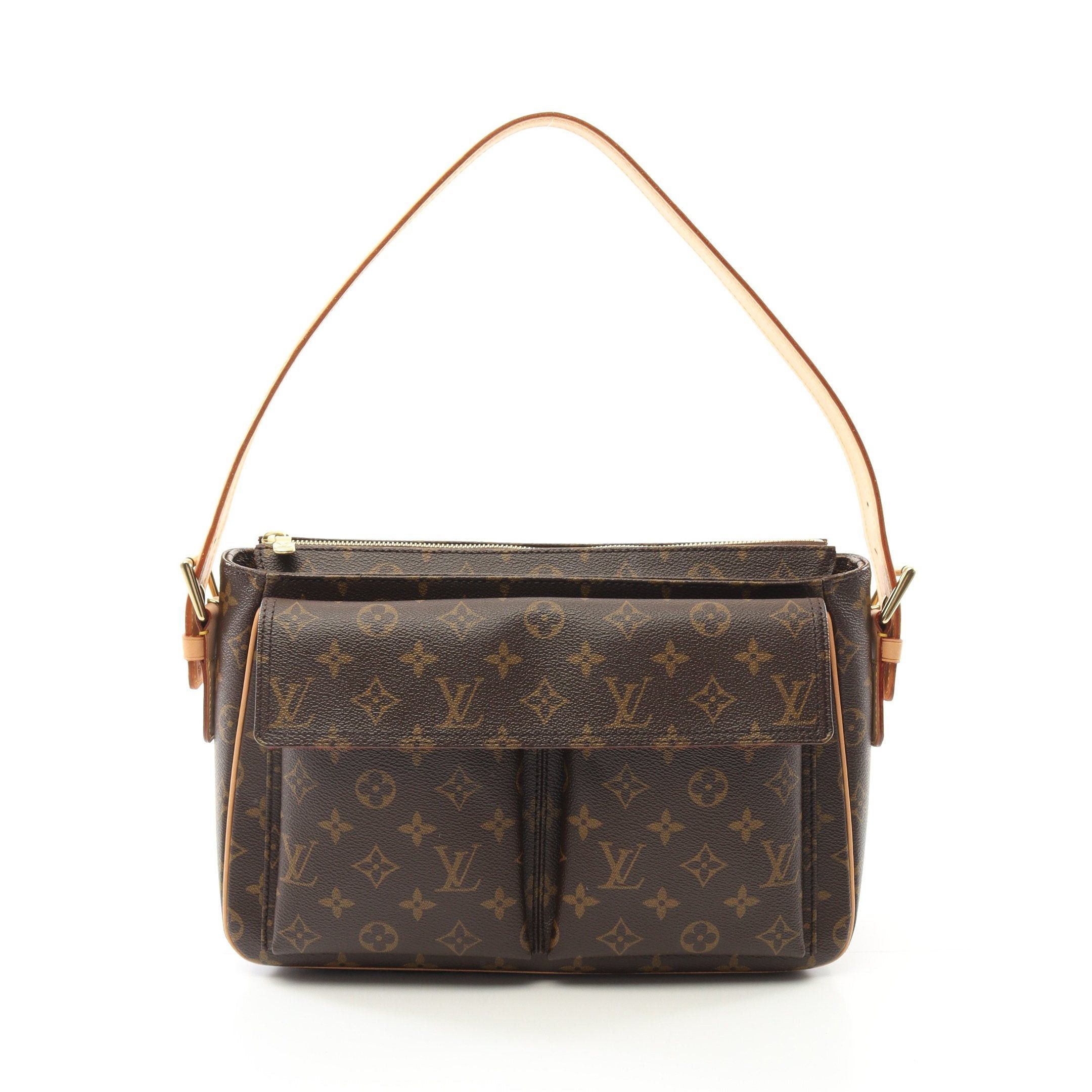 Louis Vuitton Louis Vuitton Vivacite Gm Monogram Shoulder Bag Leather Brown Size ONE SIZE - 1 Thumbnail