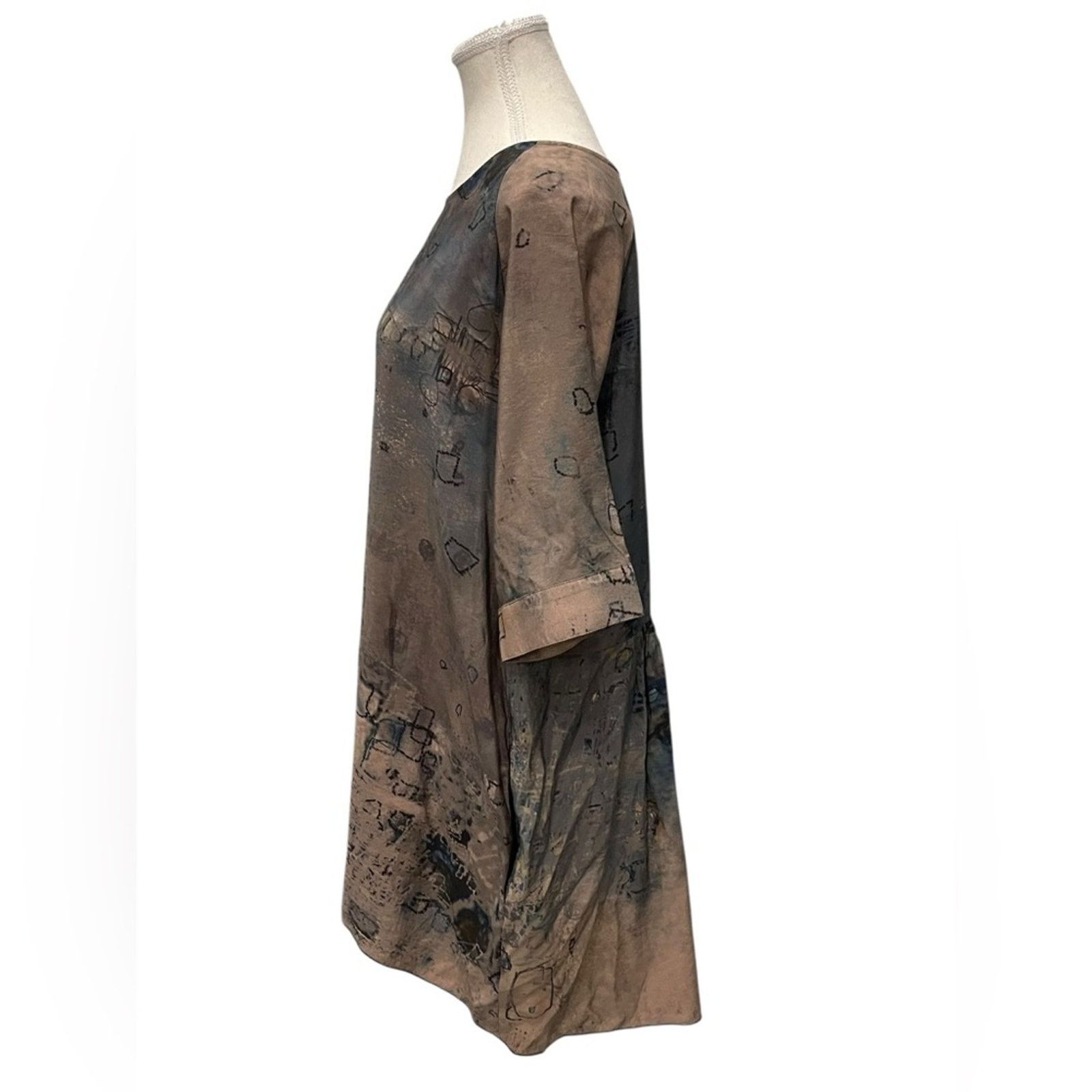 Other 3 Potato Size M/L Abstract Print Art To Wear TOP Size M / US 6-8 / IT 42-44 - 2 Thumbnail