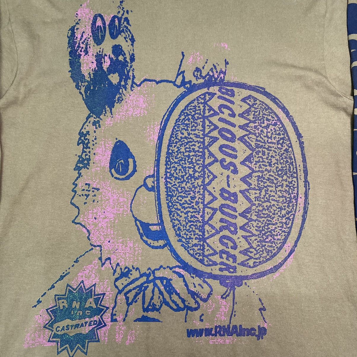 Japanese Brand × Vintage RNA Pre DNA Bicious-Burger Rabbit T Shirt Size US M / EU 48-50 / 2 - 7 Thumbnail