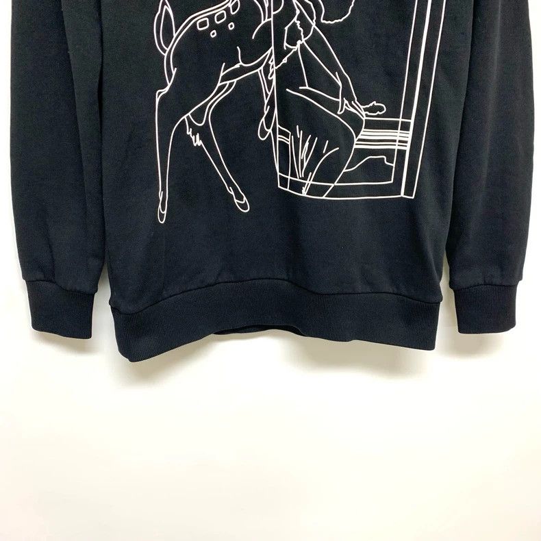 Givenchy Givenchy Classic Deer Sketch Hoodie 2506-Nextarrow Size US XS / EU 42 / 0 - 4 Thumbnail