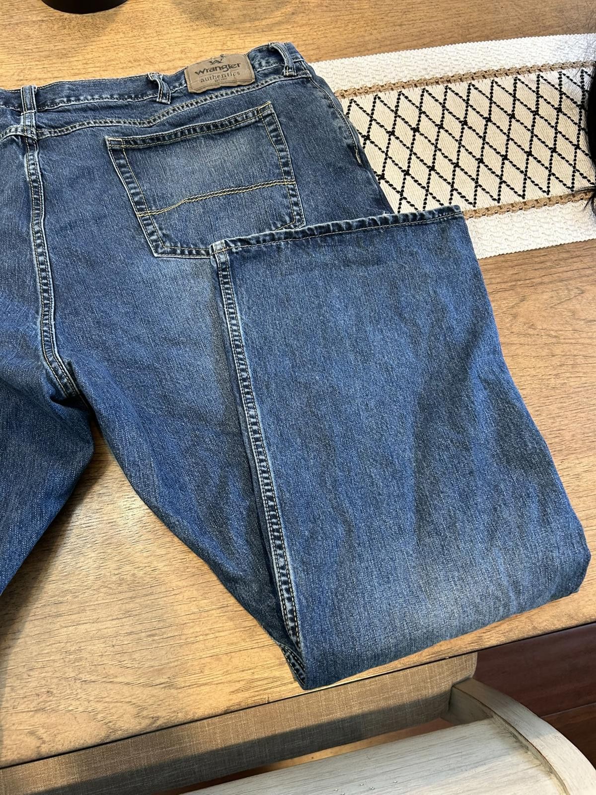 Wrangler Wrangler Classic Blue Denim Jeans Size US 42 / EU 58 - 8 Thumbnail