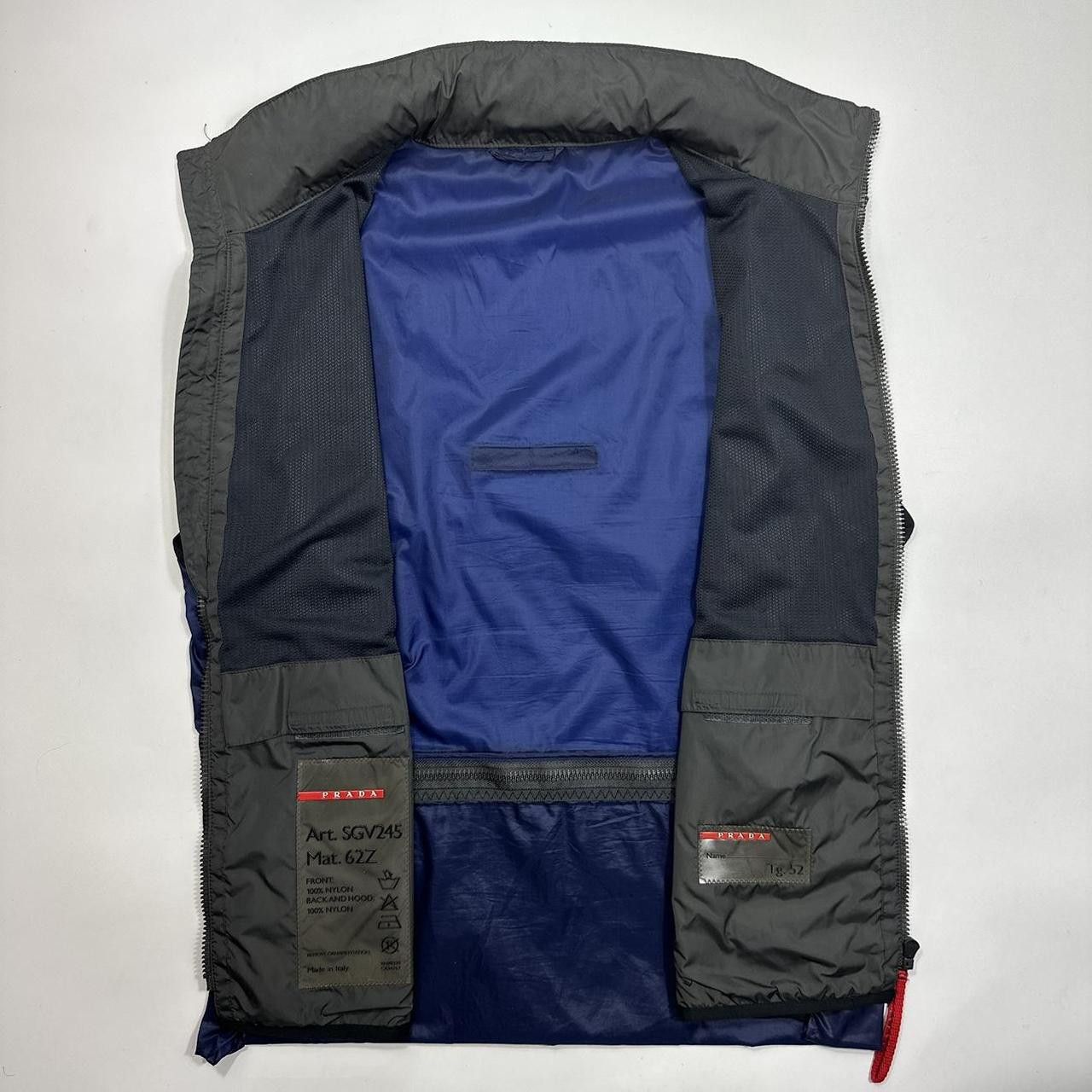 Prada Prada Sport SS00 Gel Seam Convertible Nylon Gilet - IT52 Size US L / EU 52-54 / 3 - 6 Thumbnail