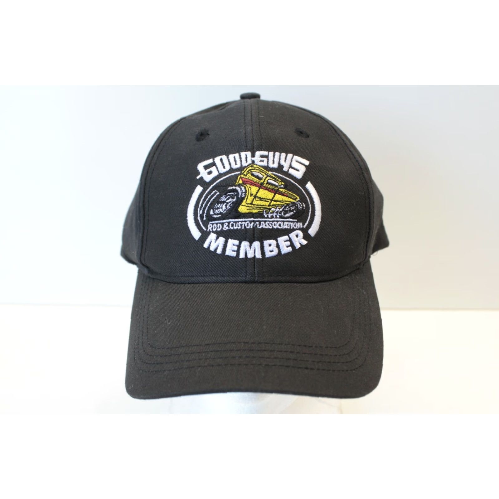Vintage VINTAGE Good Guys Member Hot Rod & Custom Association Black Snapback Dad Hat Unbranded Unisex Adults Adjustable Baseball Cap Black Hats Mens Size ONE SIZE - 5 Thumbnail