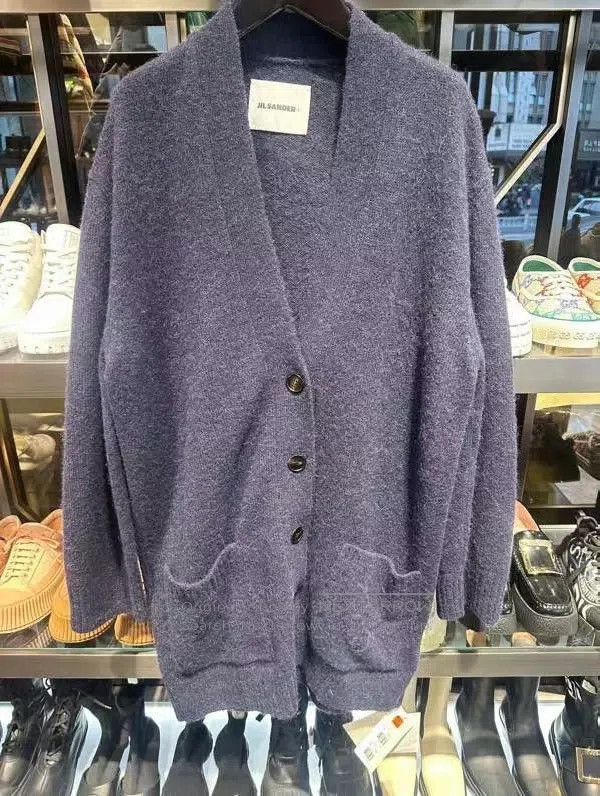 Jil Sander jilsander alen size 38 Alpaca wool cardigan Size US M / EU 48-50 / 2 - 1 Thumbnail