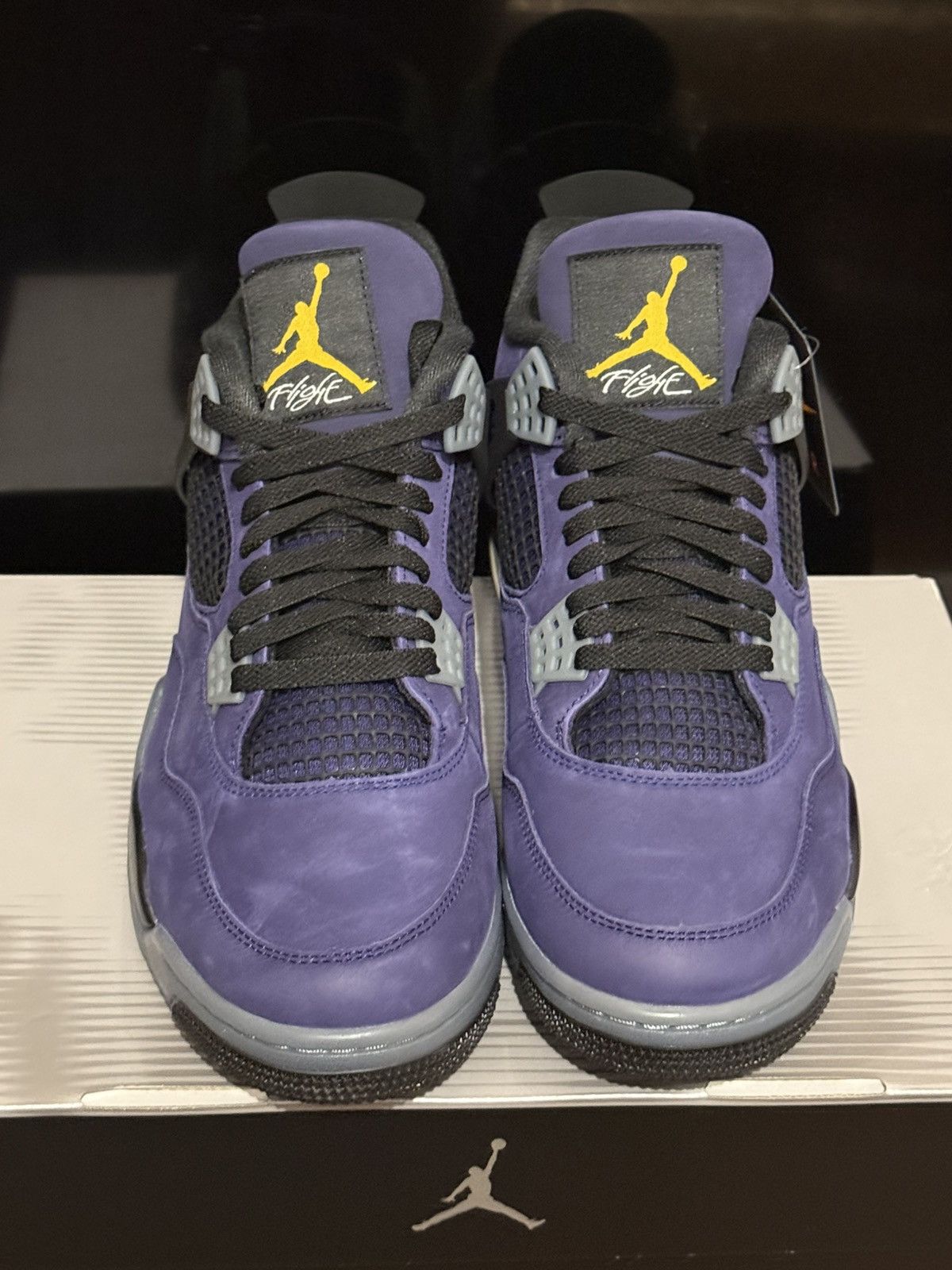 Jordan Brand Size 11 - Air Jordan 4 Retro Lakers-Brand new with box Size US 11 / EU 44 - 11 Thumbnail