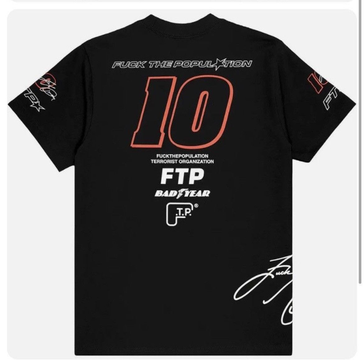 FTP Pit shops Crew Tee (Black)