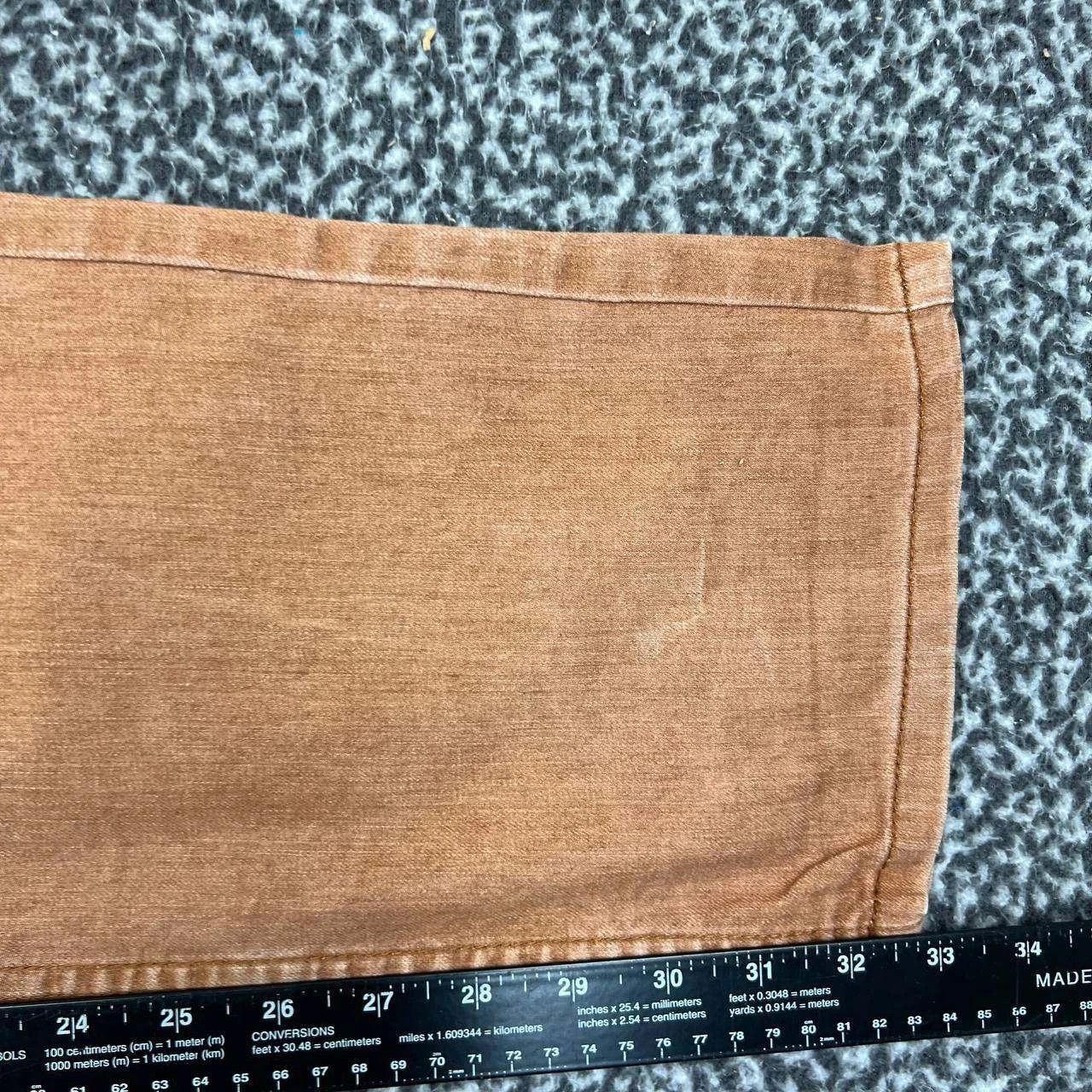 Other Footprint Manufacture Jeans Men 36x33 Straight Denim Pants Size US 36 / EU 52 - 7 Thumbnail