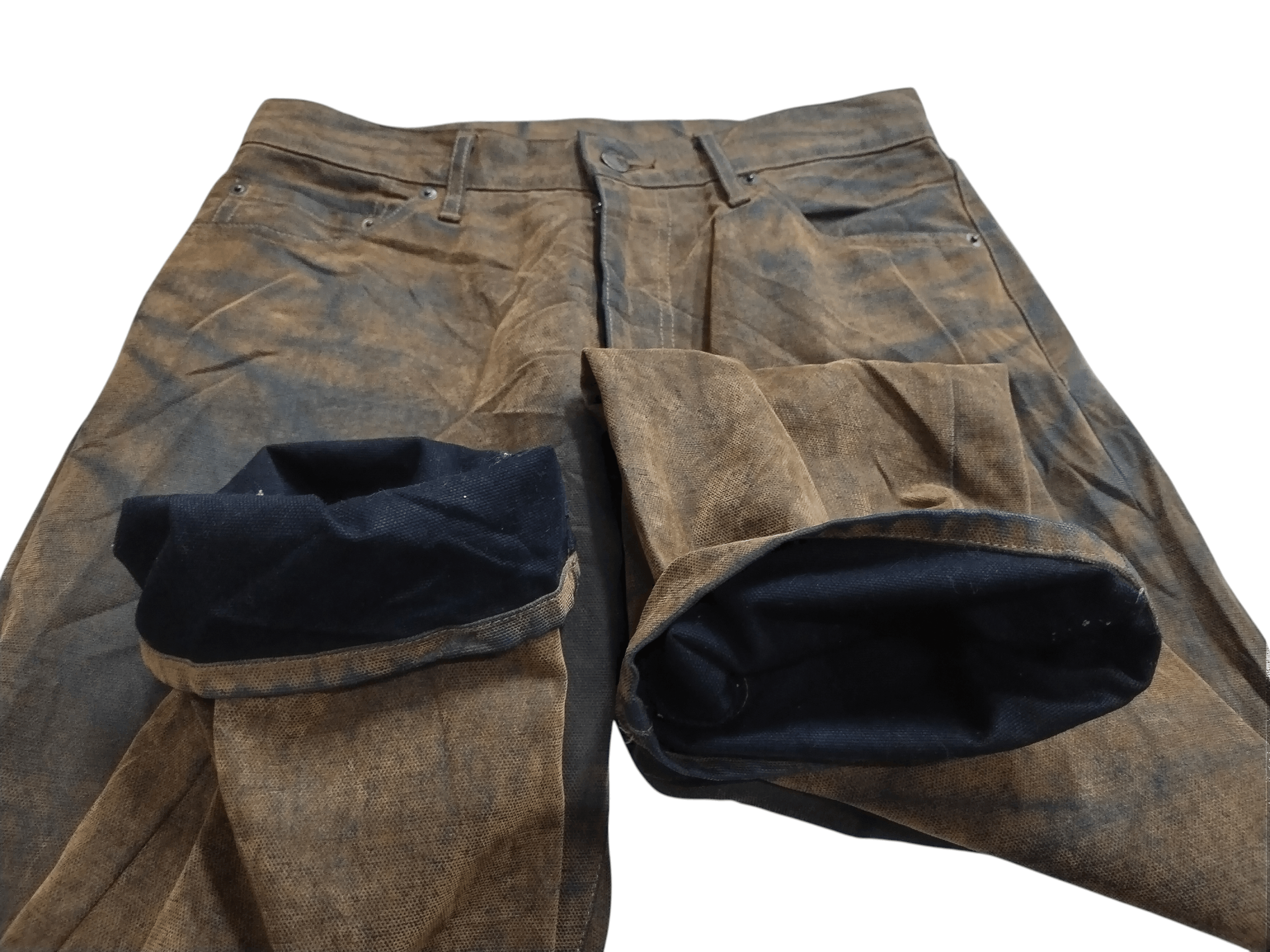 Japanese Brand Crazy Snail'ssnore Rusty cotton + Nylon denim Size US 30 / EU 46 - 11 Thumbnail