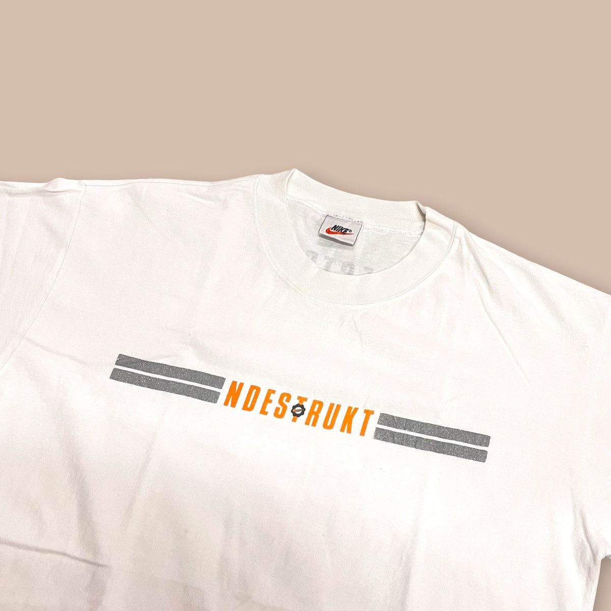 Nike OG 90s Nike NDESTRUKT "Dennis Rodman" Logo Tee Size US M / EU 48-50 / 2 - 4 Thumbnail