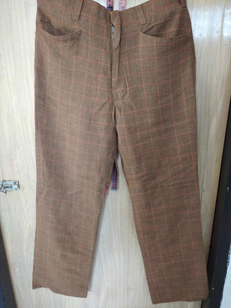 Levi's Vintage Levi's sta-prest brown plaid pants size 30 Size US 30 / EU 46 - 2 Thumbnail
