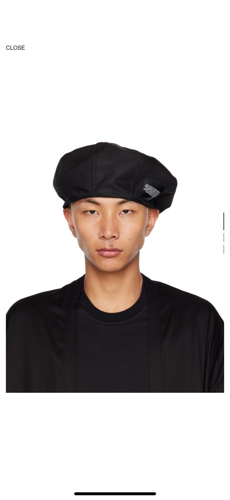 帽子 Julius SS22 Heavy Boa Flight Hat Julius SS22 Heavy Boa Flight Hat
