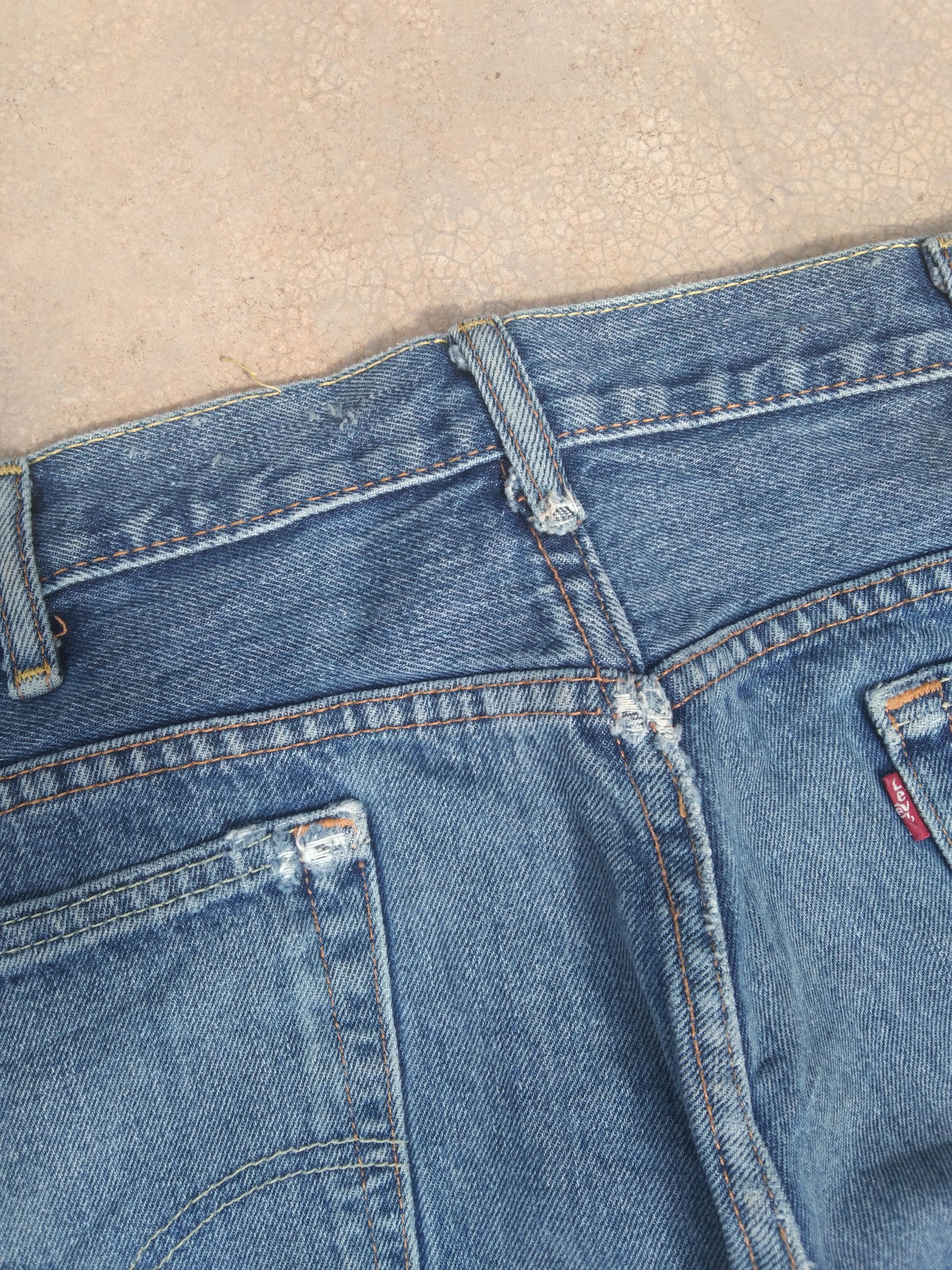 Jean × Levi's × Vintage Vintage Levis 517 Boot Cut Flared Jeans 40x30 Size US 40 / EU 56 - 4 Thumbnail