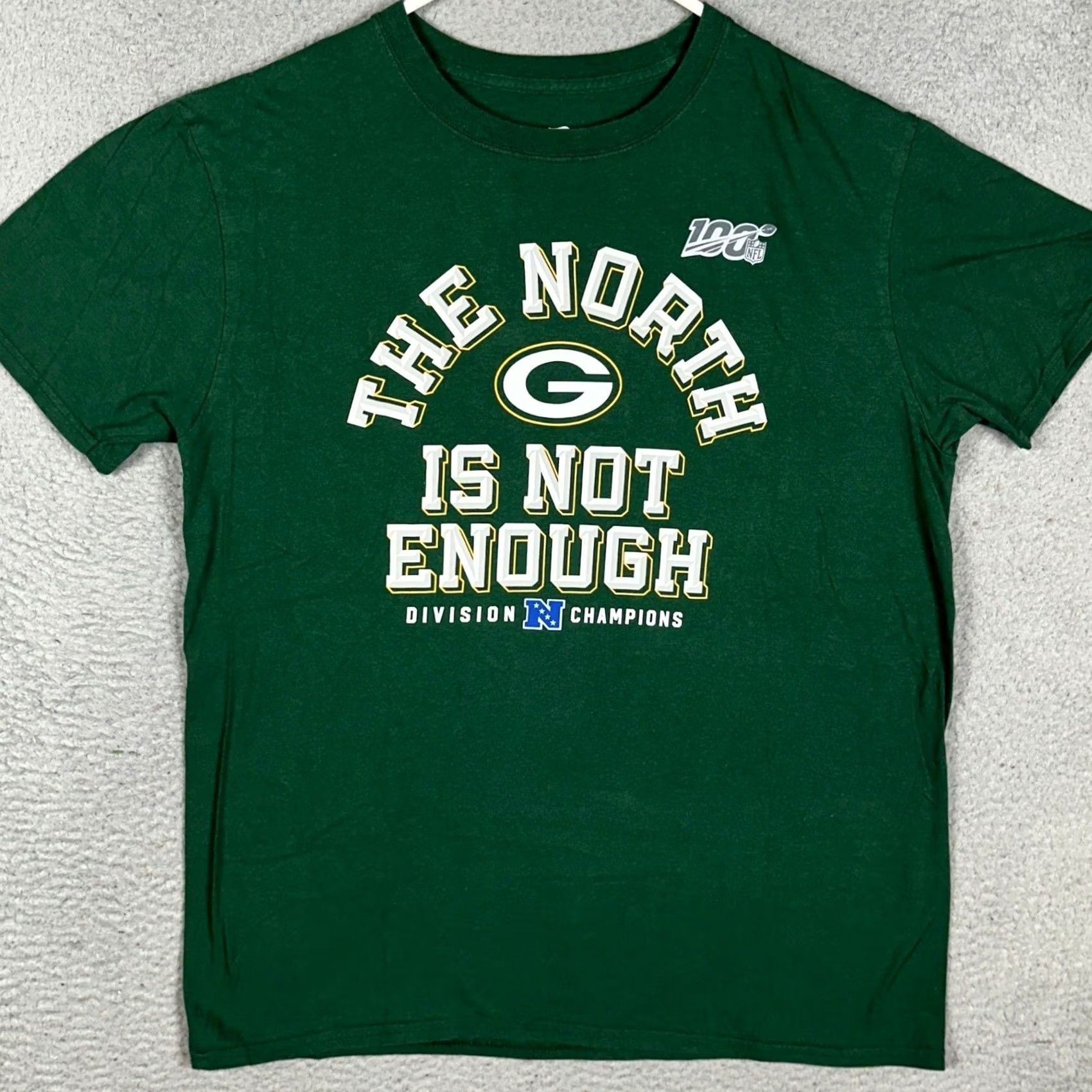 Vintage Fanatics Green Bay Packers T-Shirt Mens L Green Short Sleeve Graphic Crew Neck Vintage? No (EUC) Size US L / EU 52-54 / 3 - 3 Thumbnail