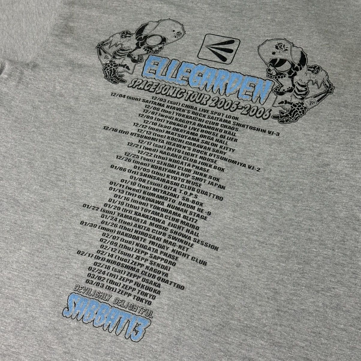 Band Tees × Japanese Brand × Vintage Ellegarden Sabbath 13 Space Sonic Tour 2005-2006 Size US L / EU 52-54 / 3 - 11 Thumbnail