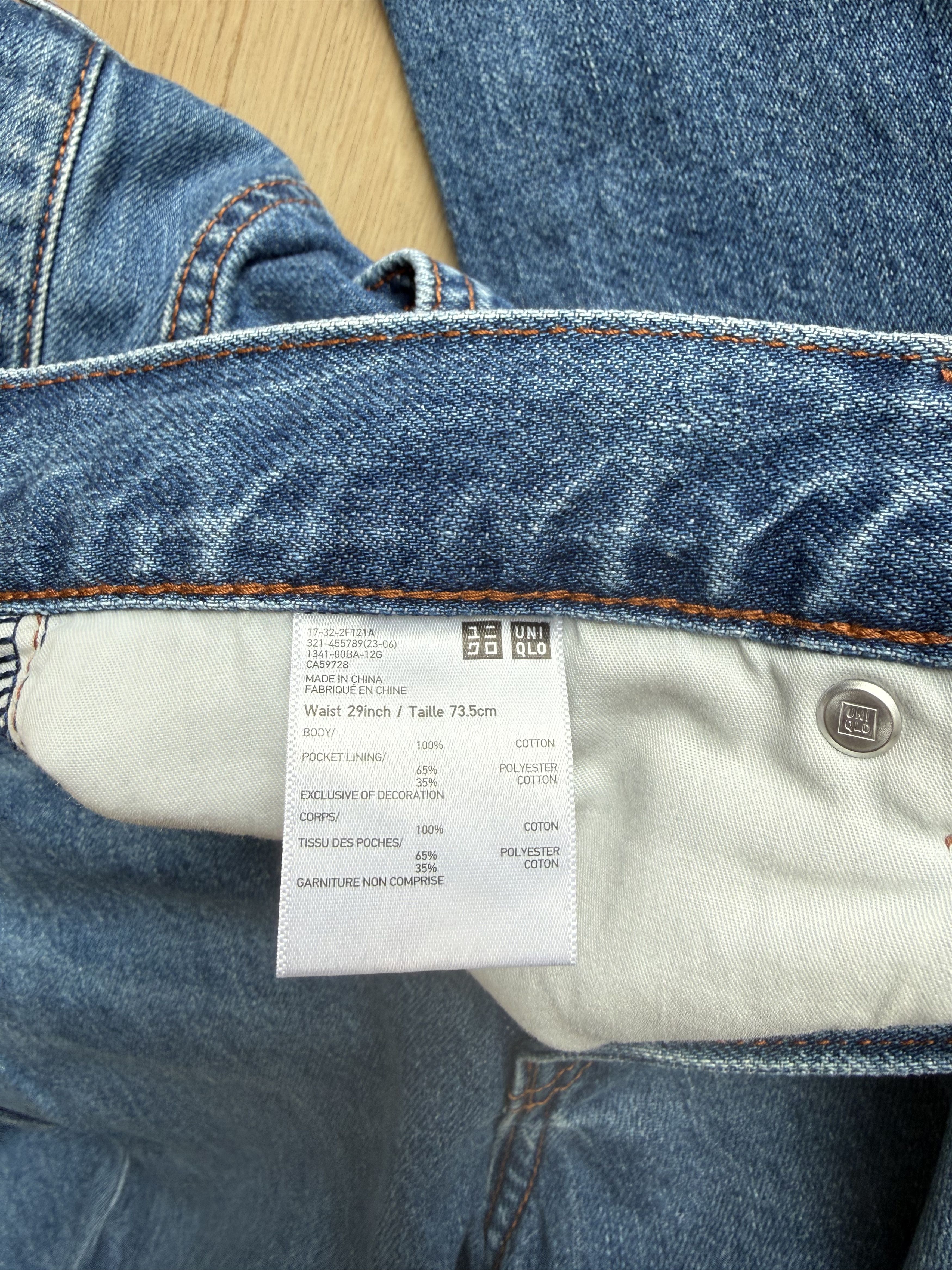 JW Anderson × Uniqlo Uniqlo x JW Anderson Shoe Cut Blue Jeans Size US 29 - 5 Thumbnail