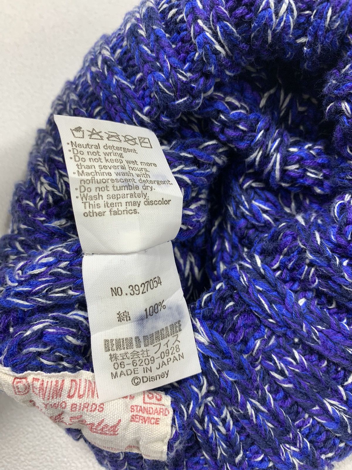Kapital DENIM DURANGEE VINTAGE X MİCKEY Beanie hats made in Japan Size ONE SIZE - 10 Thumbnail