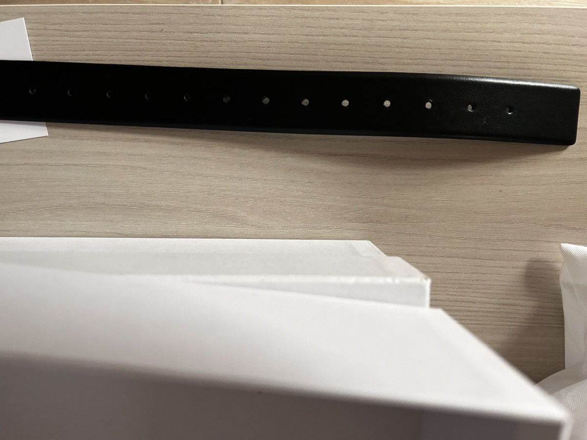 Sunnei Sunnei black leather belt OS Size ONE SIZE - 6 Thumbnail