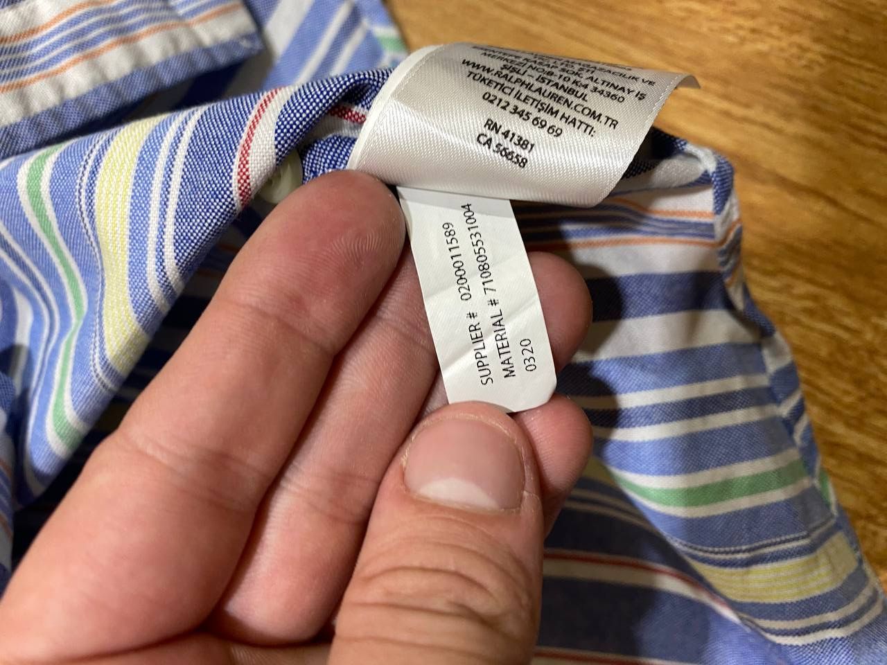 Polo Ralph Lauren Polo Ralph Lauren Custom Fit Striped Button Up Shirt Size L Size US L / EU 52-54 / 3 - 4 Thumbnail