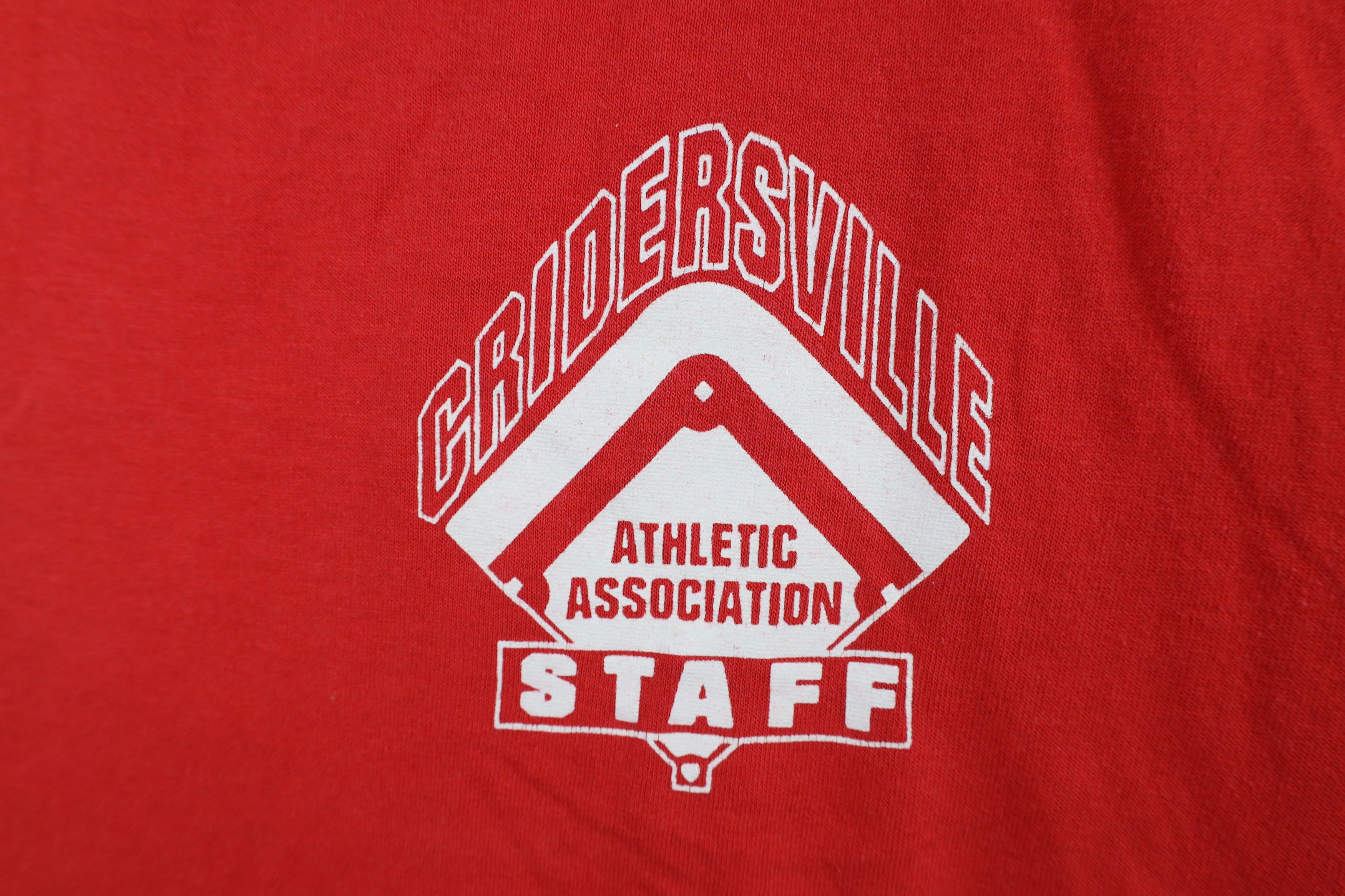 Russell Athletic × Vintage Vintage 90s Russell Athletic Goods Gridersville T-Shirt USA Size US L / EU 52-54 / 3 - 4 Thumbnail