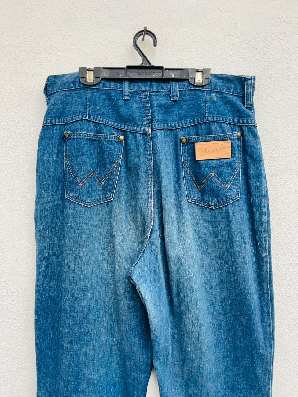 Vintage Vintage 50s 60s Wrengler Bootcut Designer Fashion Style Size US 32 / EU 48 - 9 Thumbnail