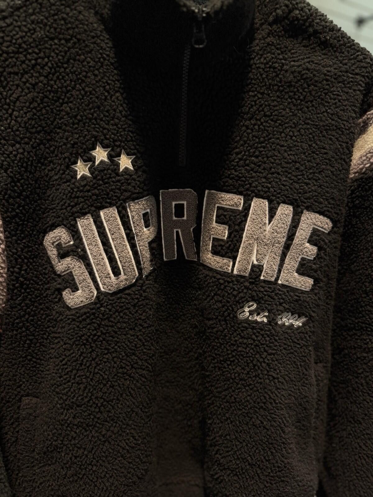 Supreme Supreme Arc Half Zip Fleece Pullover Size Medium Size US M / EU 48-50 / 2 - 8 Thumbnail