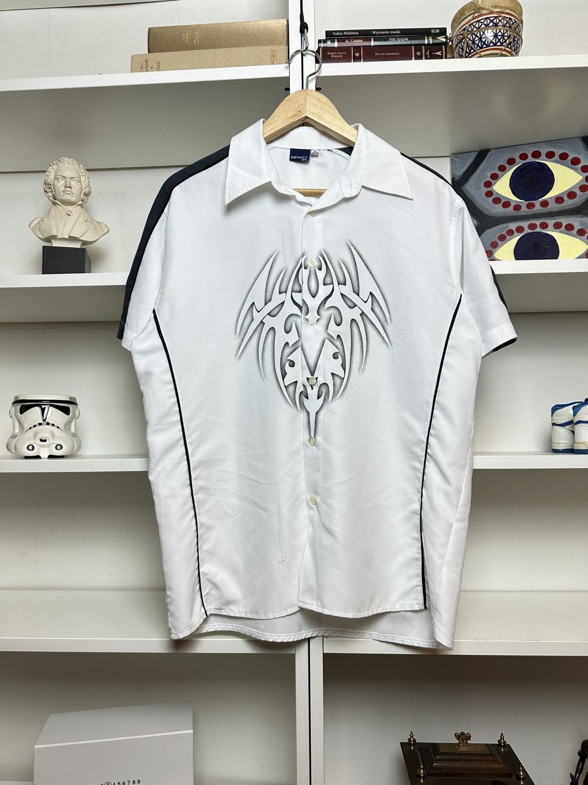 Affliction Vintage tribal shortsleeve button up shirt Size US M / EU 48-50 / 2 - 1 Thumbnail