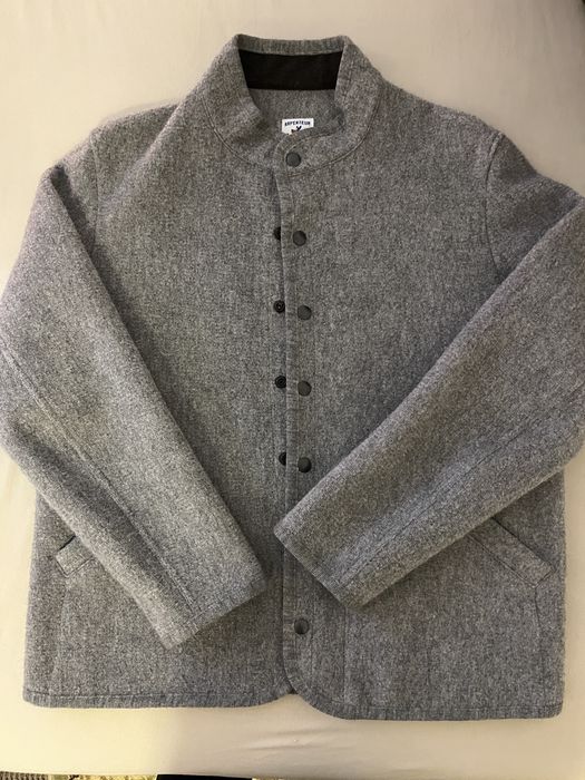 Arpenteur Arpenteur gray rachel sweater jacket medium Grailed