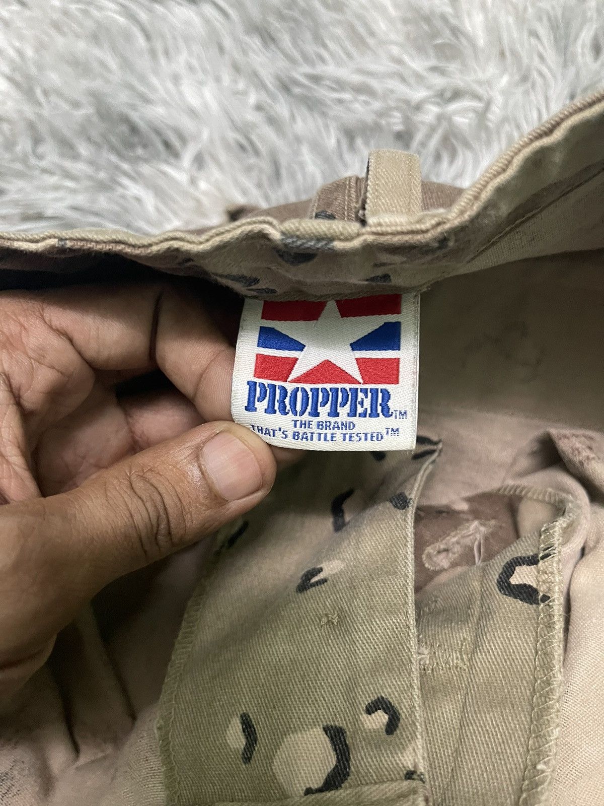 Propper 2000s PROPPER CAMO CARGO PANT Size US 26 / EU 42 - 11 Thumbnail