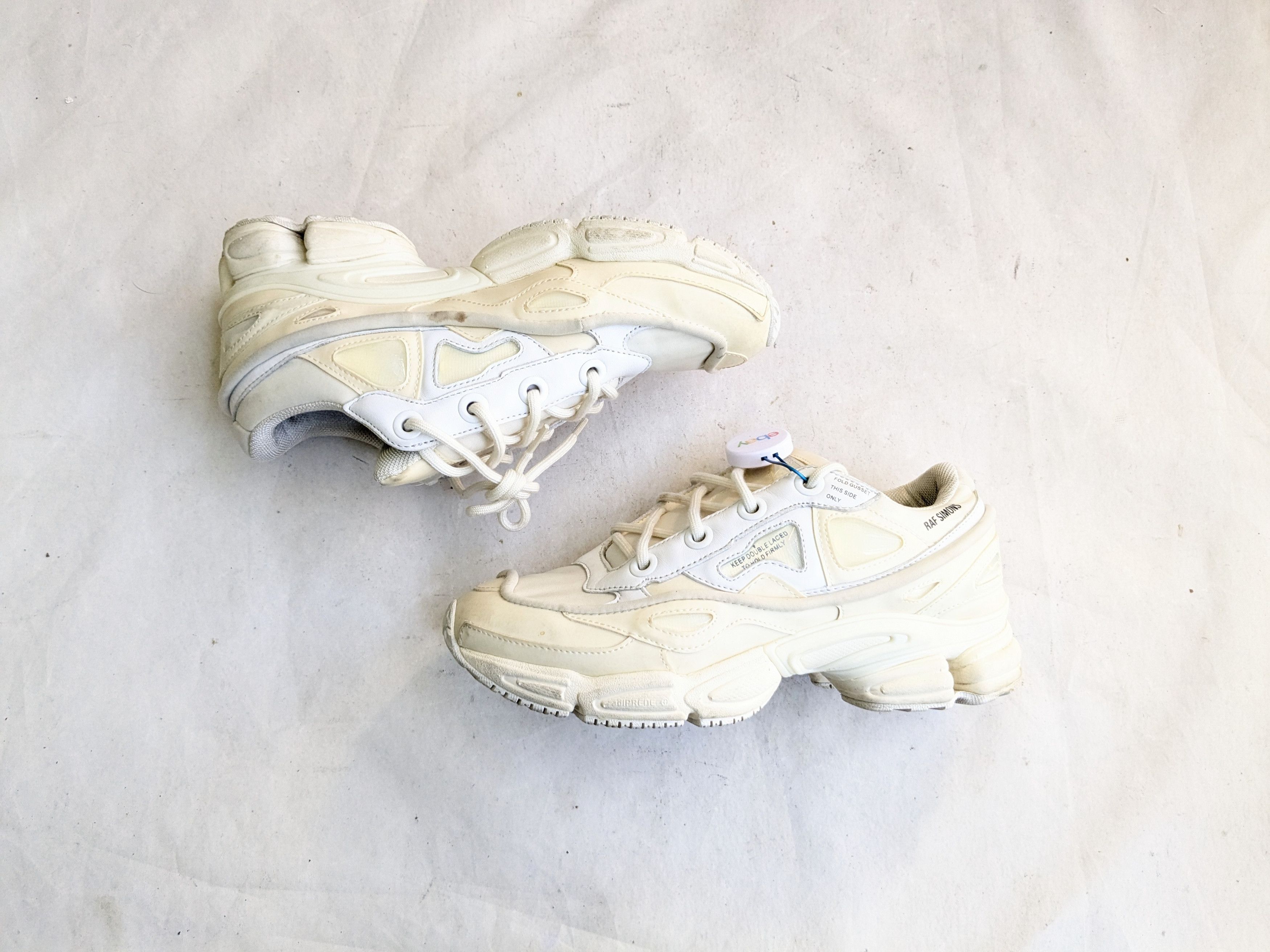 Adidas x Raf Simons Ozweego Bunny White