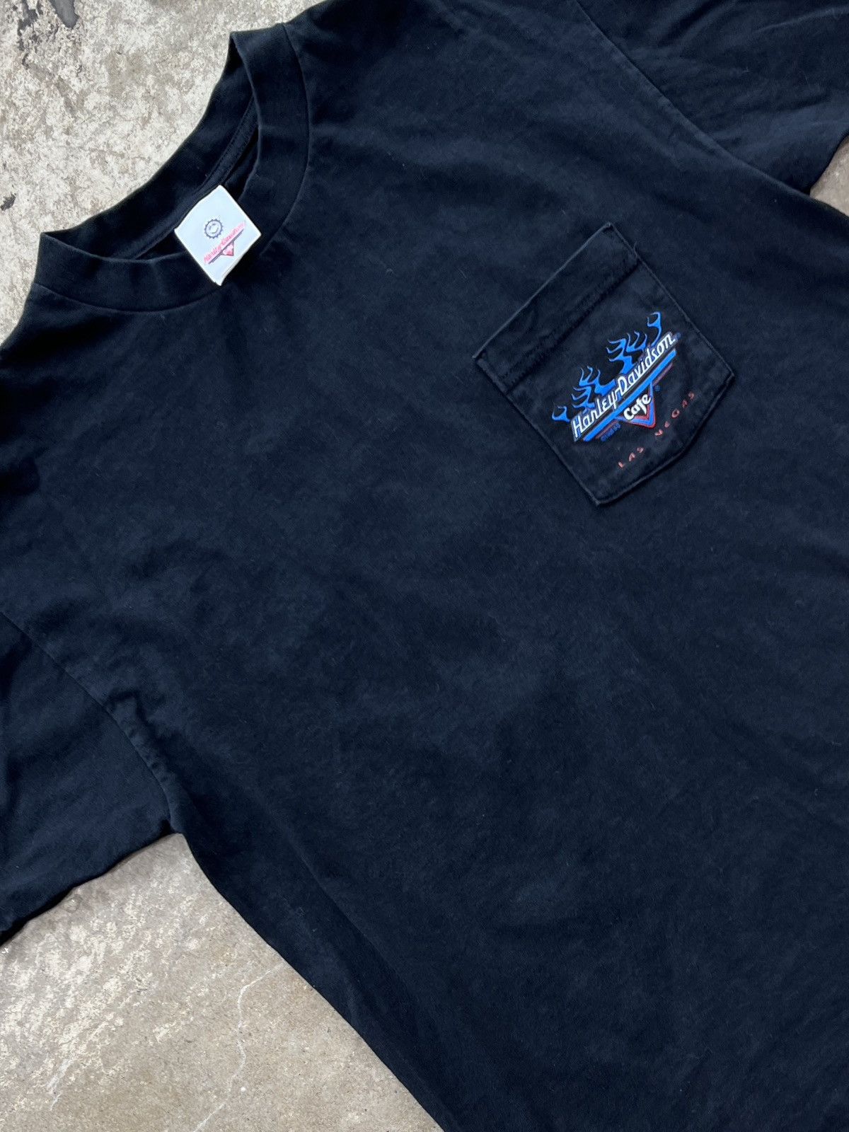 Harley Davidson Vintage Harley Davidson Cafe Las Vegas Tee XL Size US XL / EU 56 / 4 - 5 Thumbnail