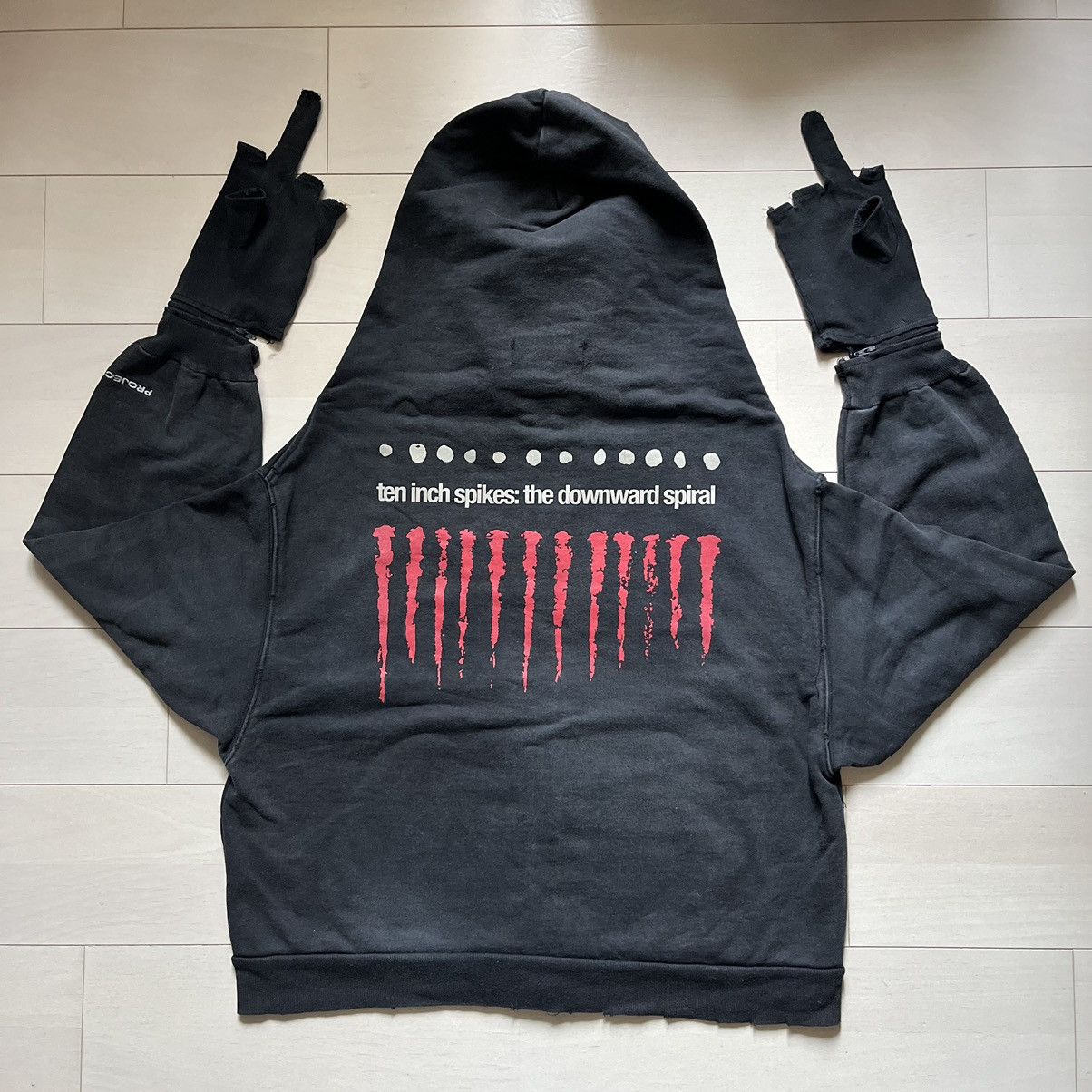 PROJECT G/R Project G/R Zygon Hoodie Downward Spiral stk size 1 Size US S / EU 44-46 / 1 - 2 Thumbnail
