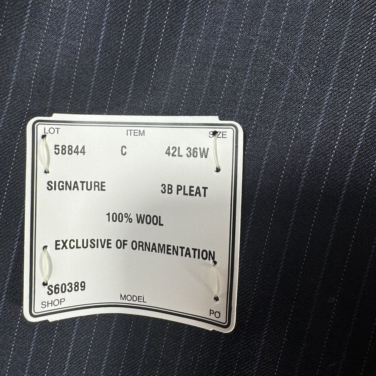 Jos. A. Bank Jos A Bank Wool Suit 42L Size 42L - 10 Thumbnail