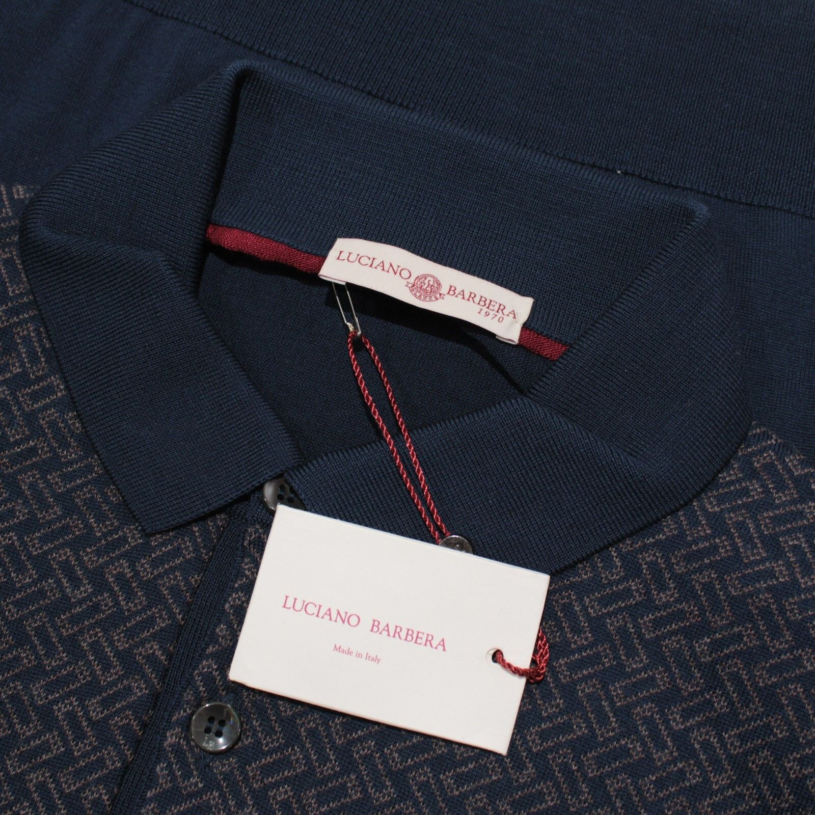 Luciano Barbera Luciano Barbera Sweater Size US M in Blue Size US M / EU 48-50 / 2 - 1 Thumbnail