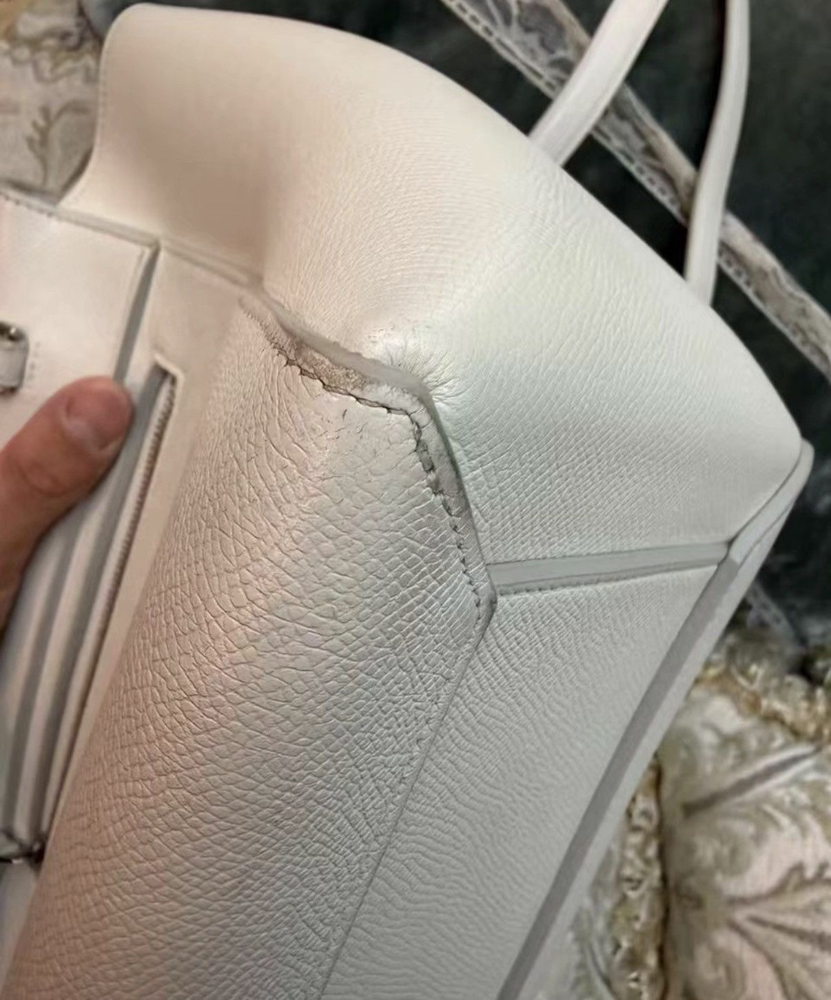 Celine Celine Belt Nano Bag in Elephant Gray Size ONE SIZE - 4 Thumbnail