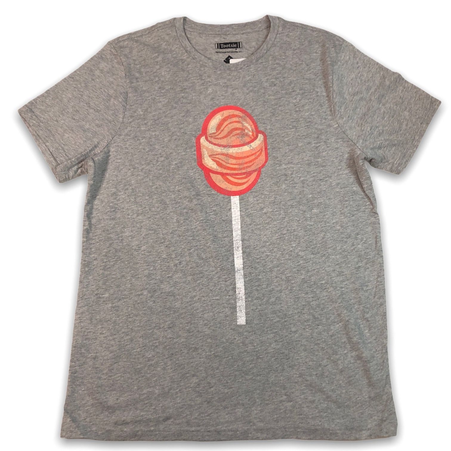 Other Tootsie Roll Lollipop Graphic Tee Candy Gray Men's size M Size US M / EU 48-50 / 2 - 3 Thumbnail