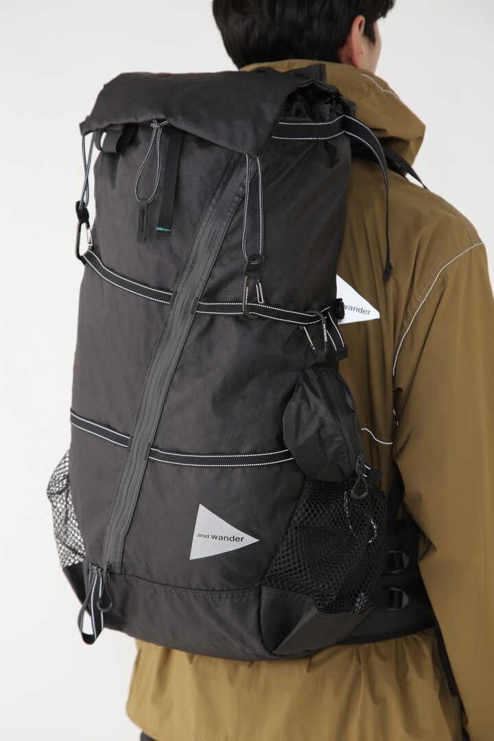 And Wander and wander Ecopak X Pac 45L Backpack Black Zip From Japan Size ONE SIZE - 10 Thumbnail