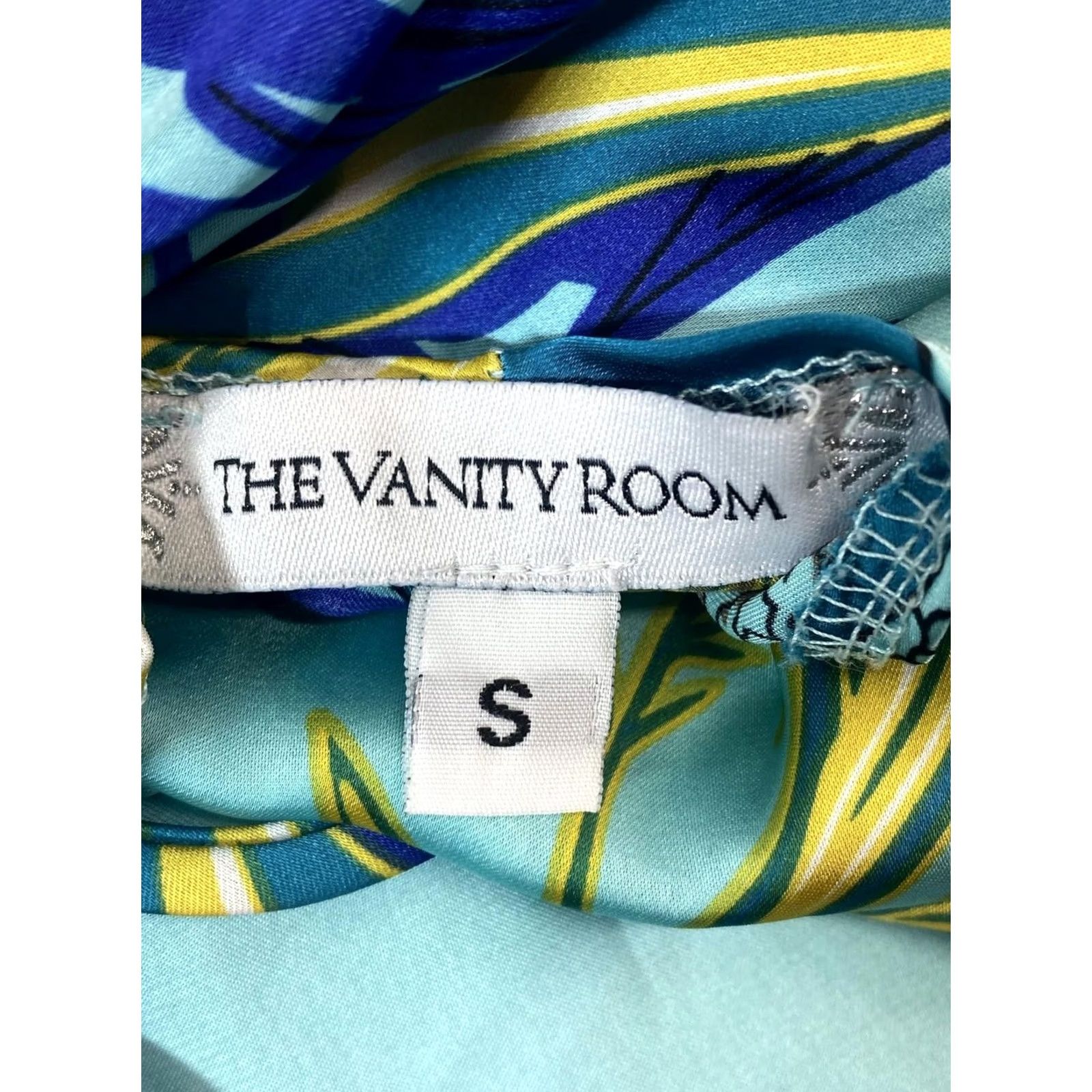 Vintage VINTAGE Women Sundress S Blue Floral The Vanity Room made in NYC Flowers Sundress Long Women Blue Floral Flowers Ladies Girls? Size S / US 4 / IT 40 - 6 Thumbnail