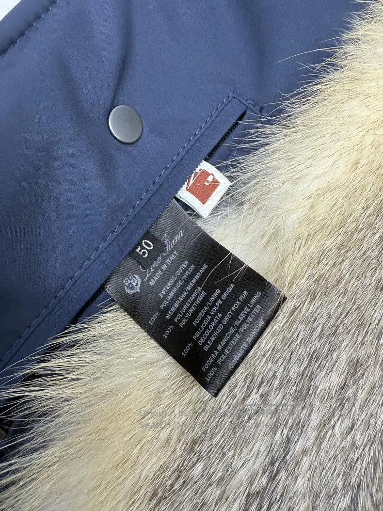 Loro Piana Loro Piana Arctic Silver Fox Fur Coat, Outer Shell Waterpr Size US M / EU 48-50 / 2 - 8 Thumbnail