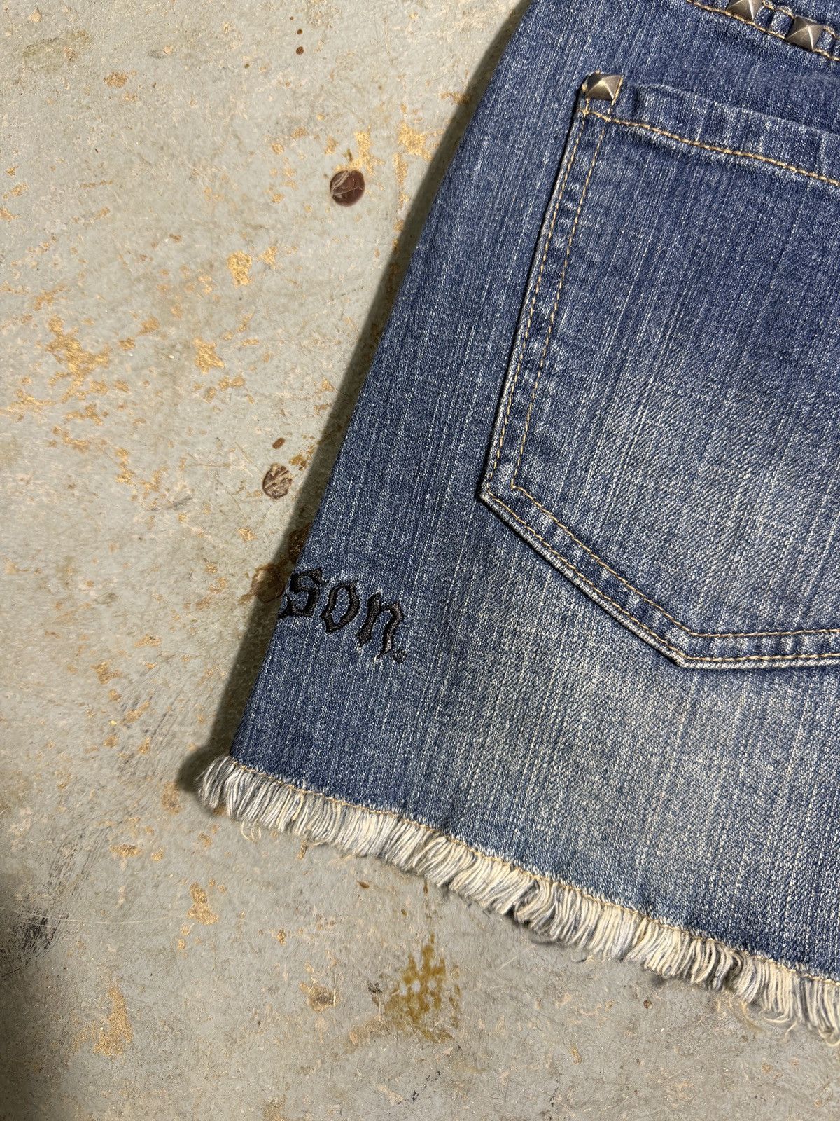 Harley Davidson Harley Davidson Women’s Denim Mini Skirt Size 30" / US 8 / IT 44 - 7 Thumbnail