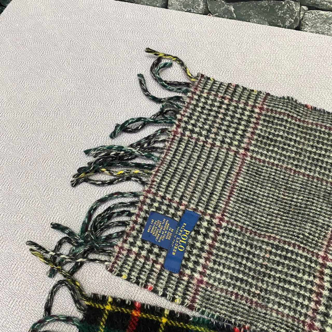 Polo Ralph Lauren Vintage Polo Ralph Lauren Made in Italy Scarf Size ONE SIZE - 8 Thumbnail
