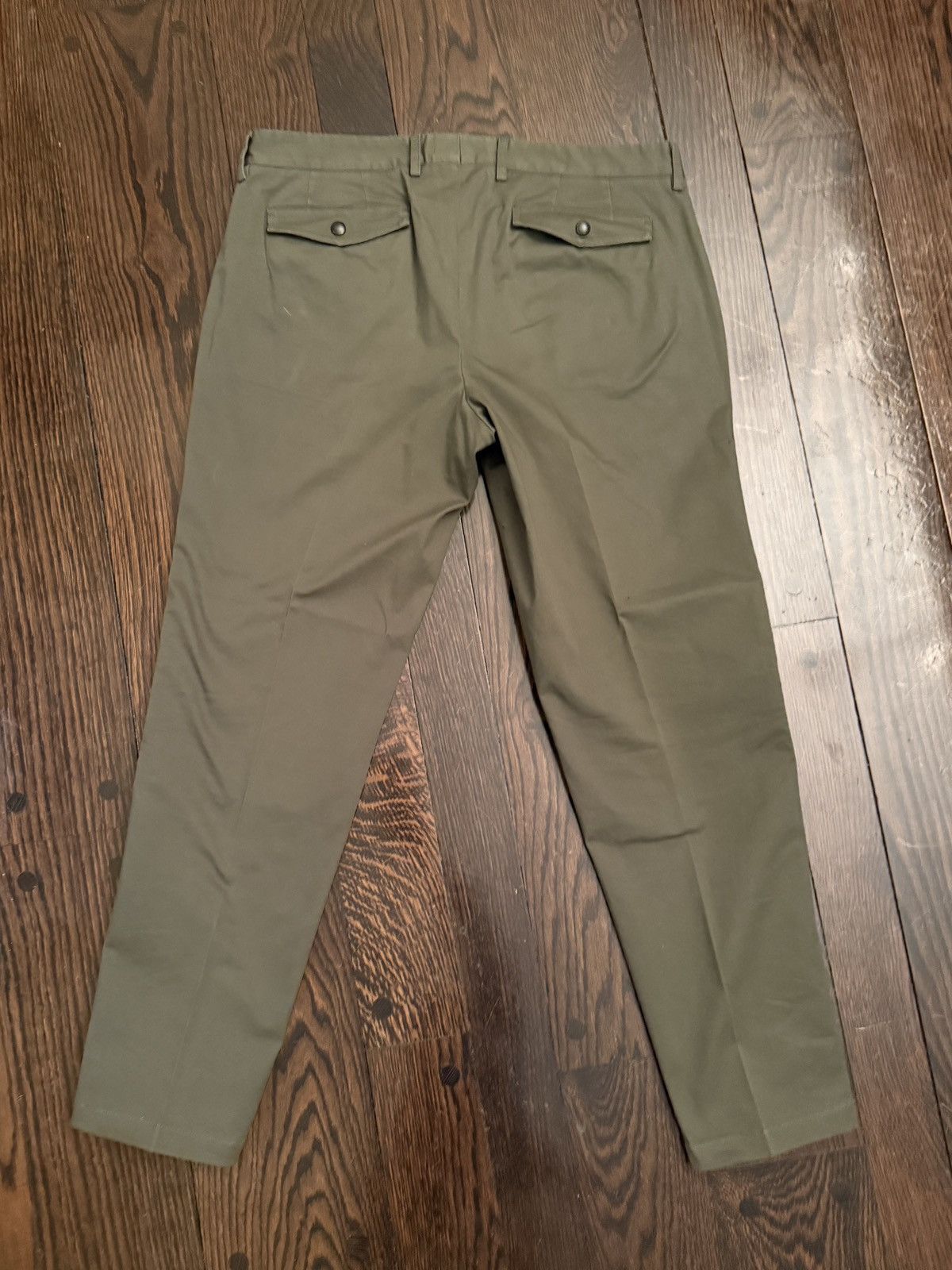 Belstaff Belstaff Army Green Moto Pants – Ribbed Knee Size US 36 / EU 52 - 2 Thumbnail