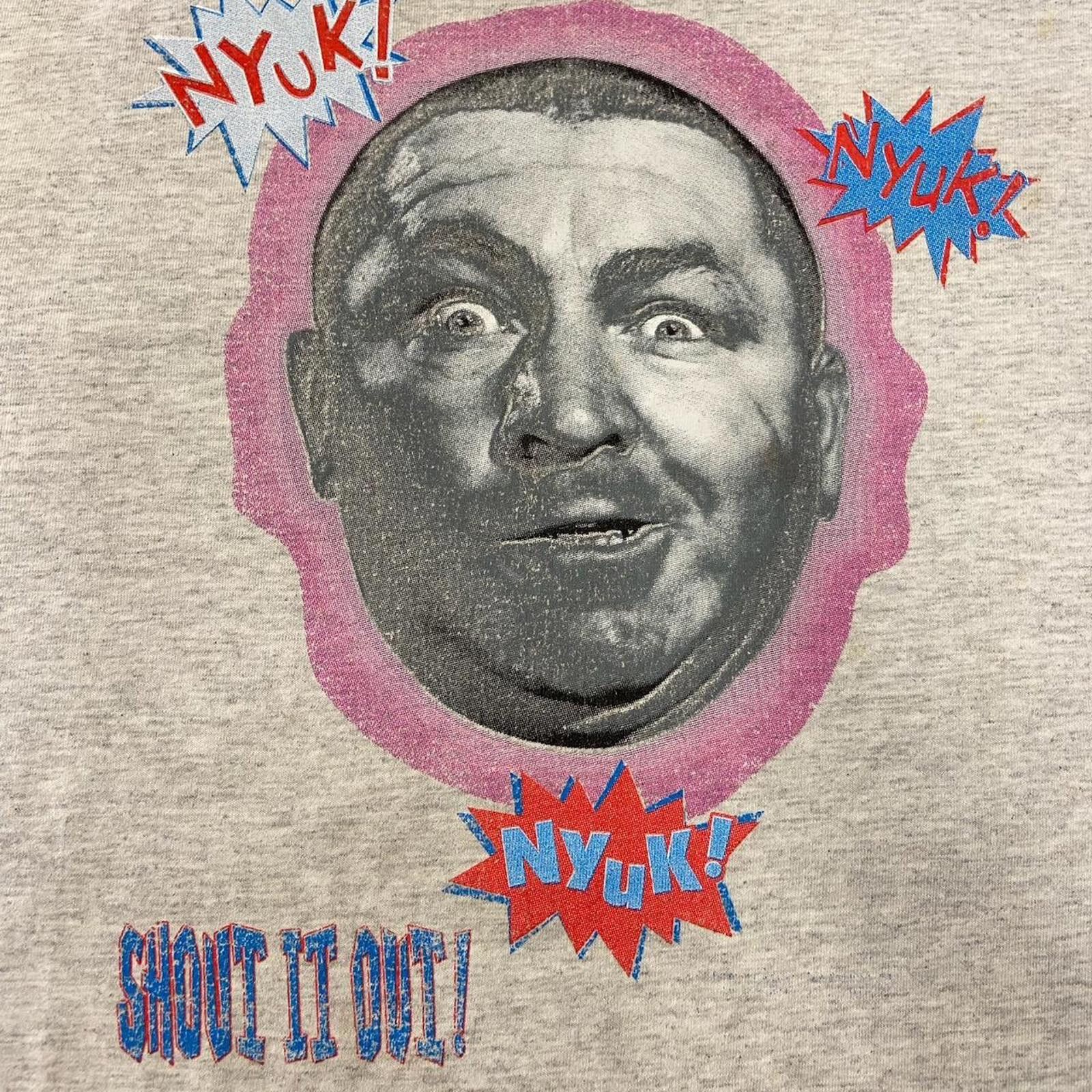 Jerzees Vintage Three Stooges Tee Size US M / EU 48-50 / 2 - 2 Thumbnail