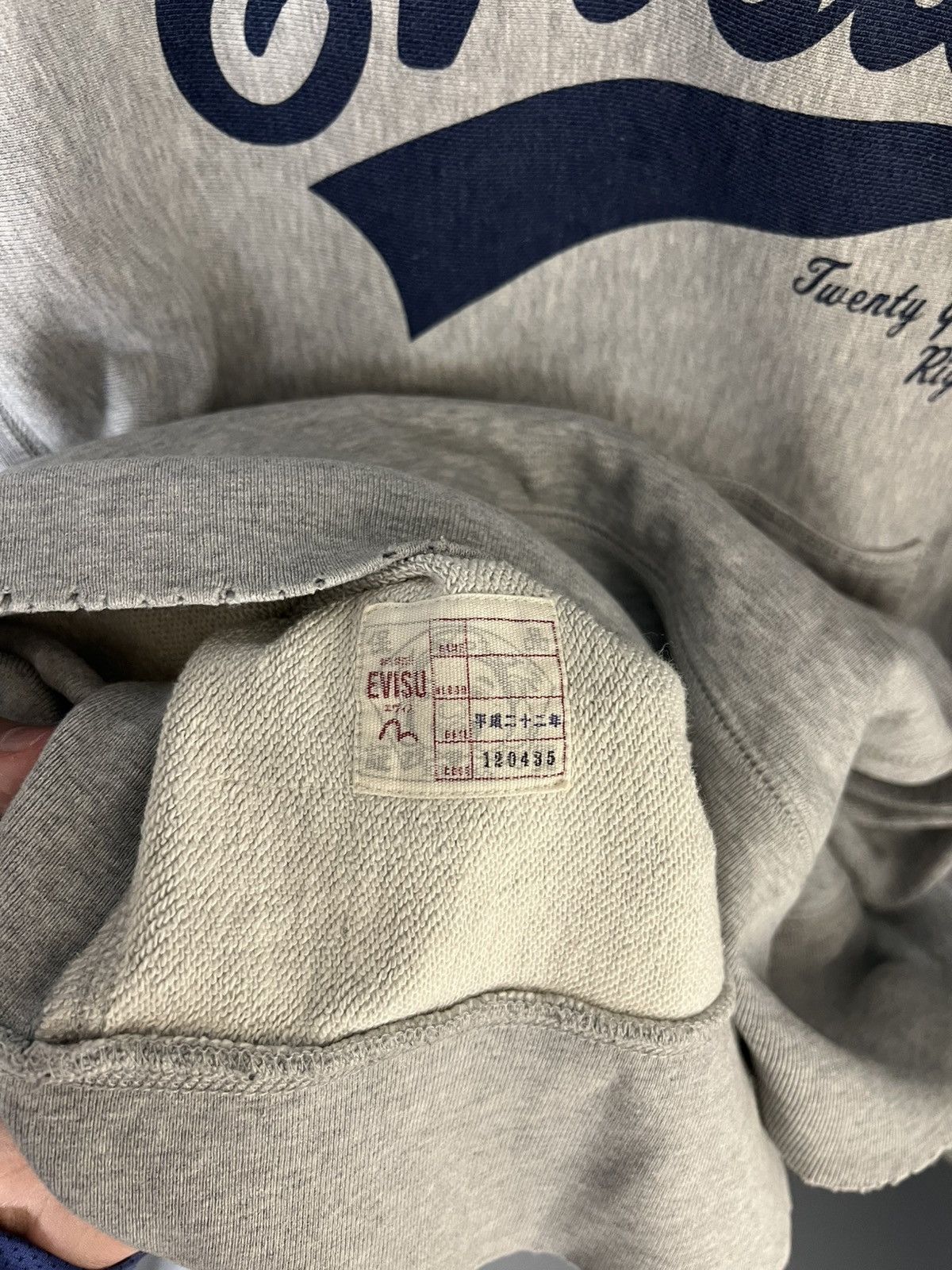 Evisu × Vintage VERY RARE EVISU TOKYO JAPAN STYLE HOODIE DESIGNER Y2K 90s Size US M / EU 48-50 / 2 - 9 Thumbnail