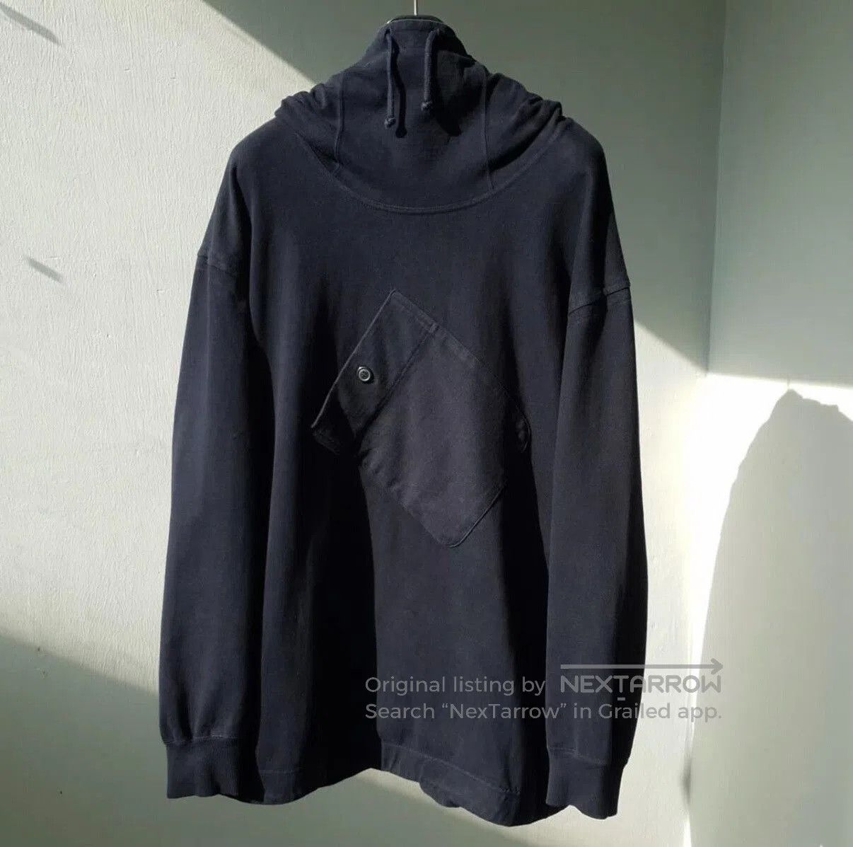 Issey Miyake Issey Miyake 90s Pocket Hooded Sweatshirt. Size US M / EU 48-50 / 2 - 1 Thumbnail
